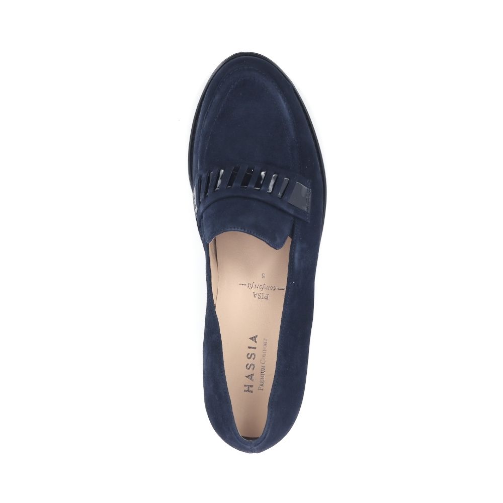 Hassia Mocassin 248102 blauw