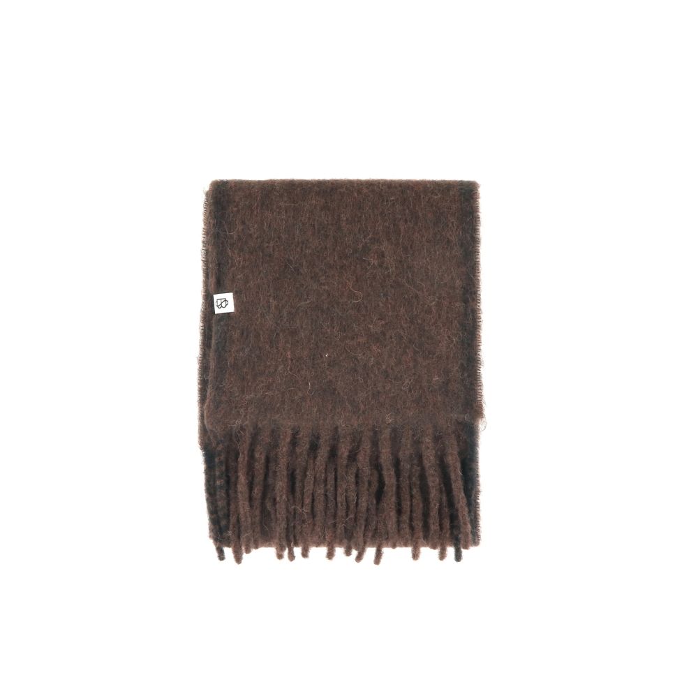 Becksöndergaard Solid Yuta Scarf 248611 bruin