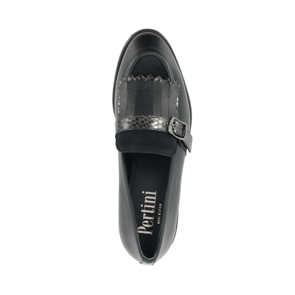 Pertini Mocassin 248772 zwart