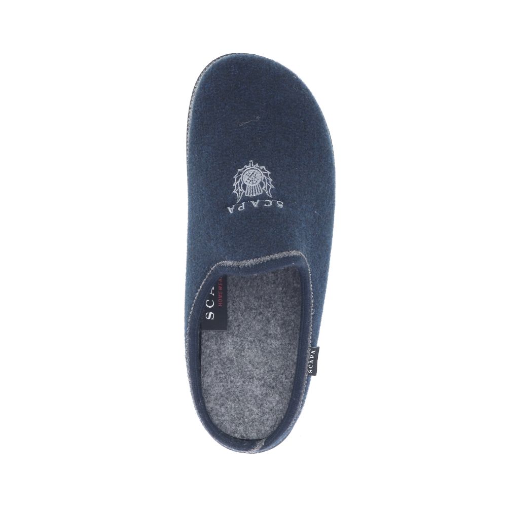 Scapa Pantoffel 249458 blauw