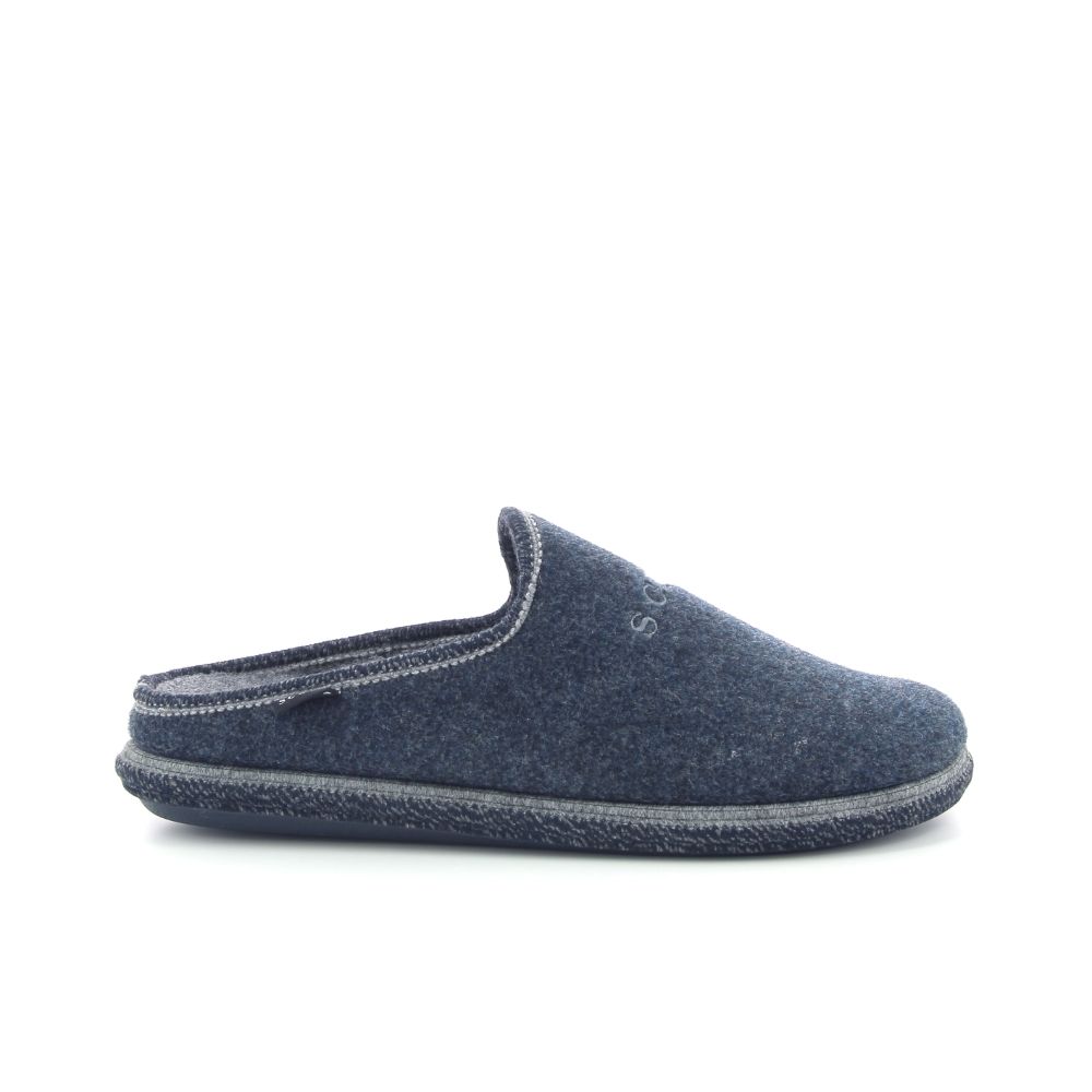 Scapa Pantoffel Blauw bij Van Loock