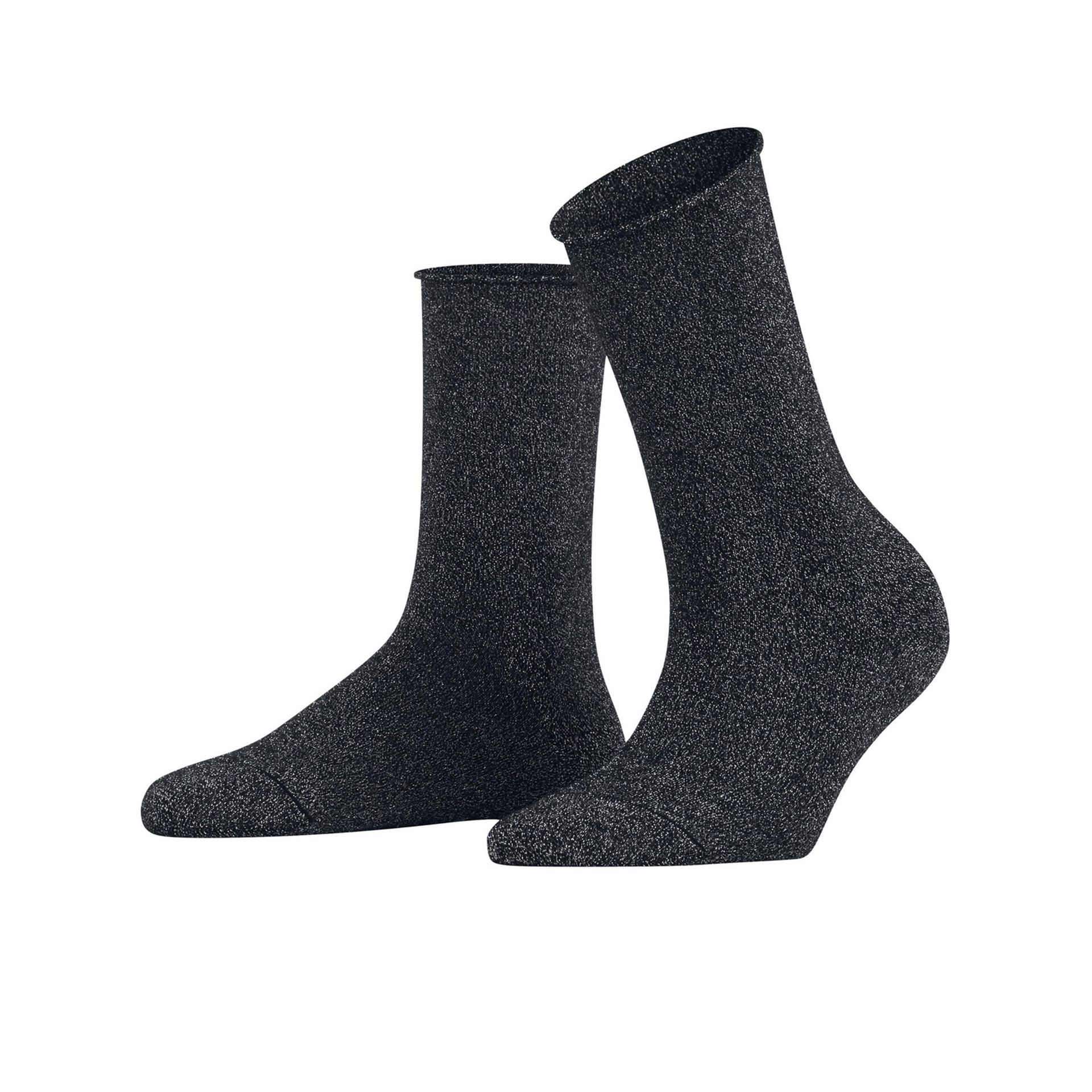 Falke Shiny Dark Navy 249819 blauw