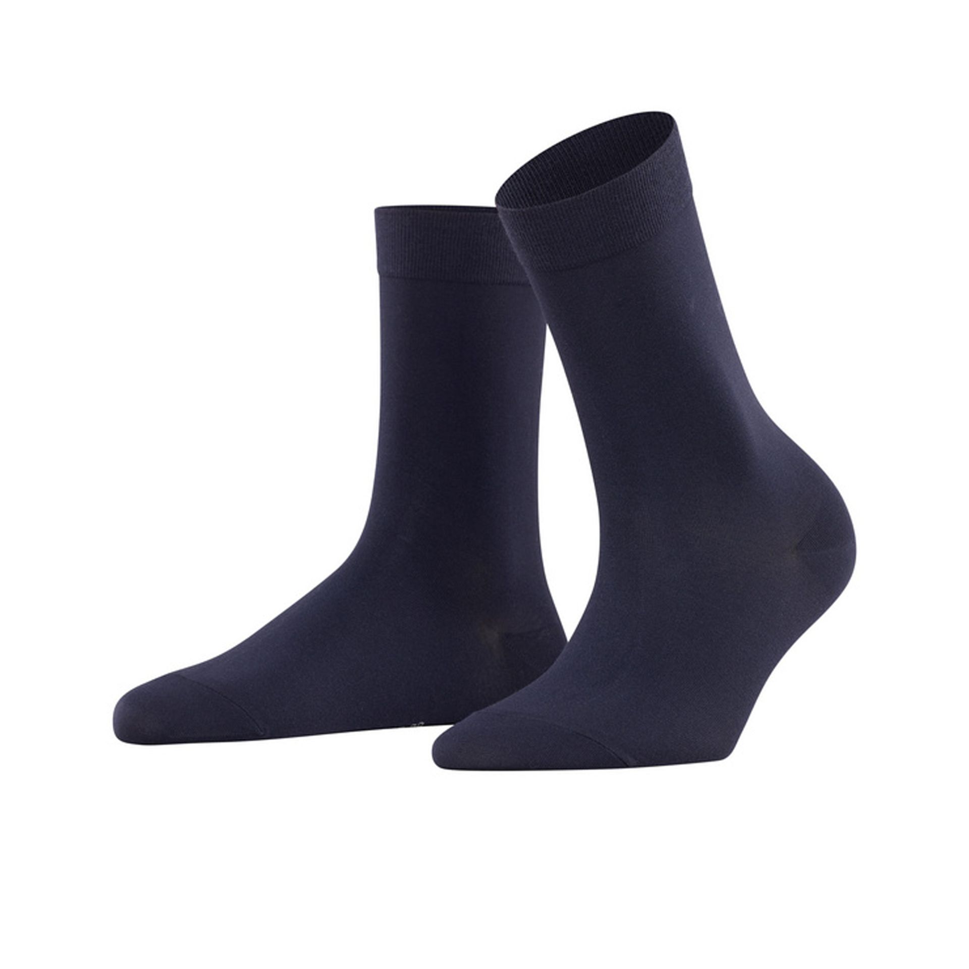 Falke Cotton Touch Dark Navy 249822 blauw