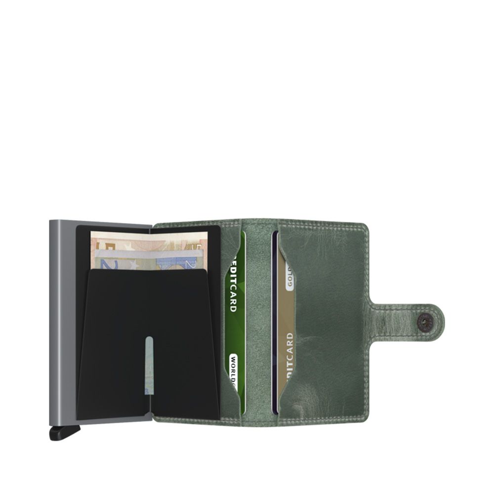 Secrid Miniwallet Vintage Sage 249954 groen