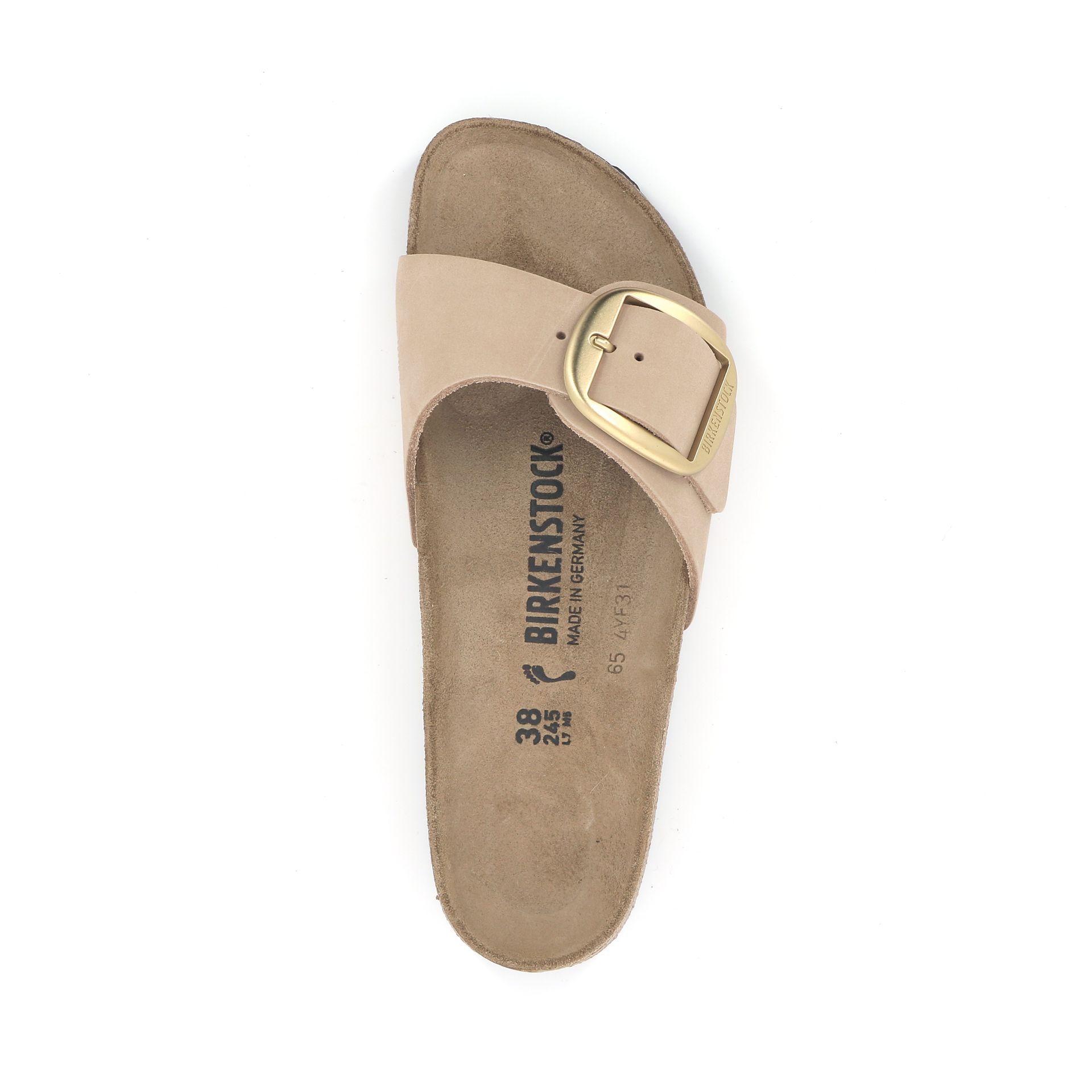 Birkenstock Madrid Big Buckle 250560 beige