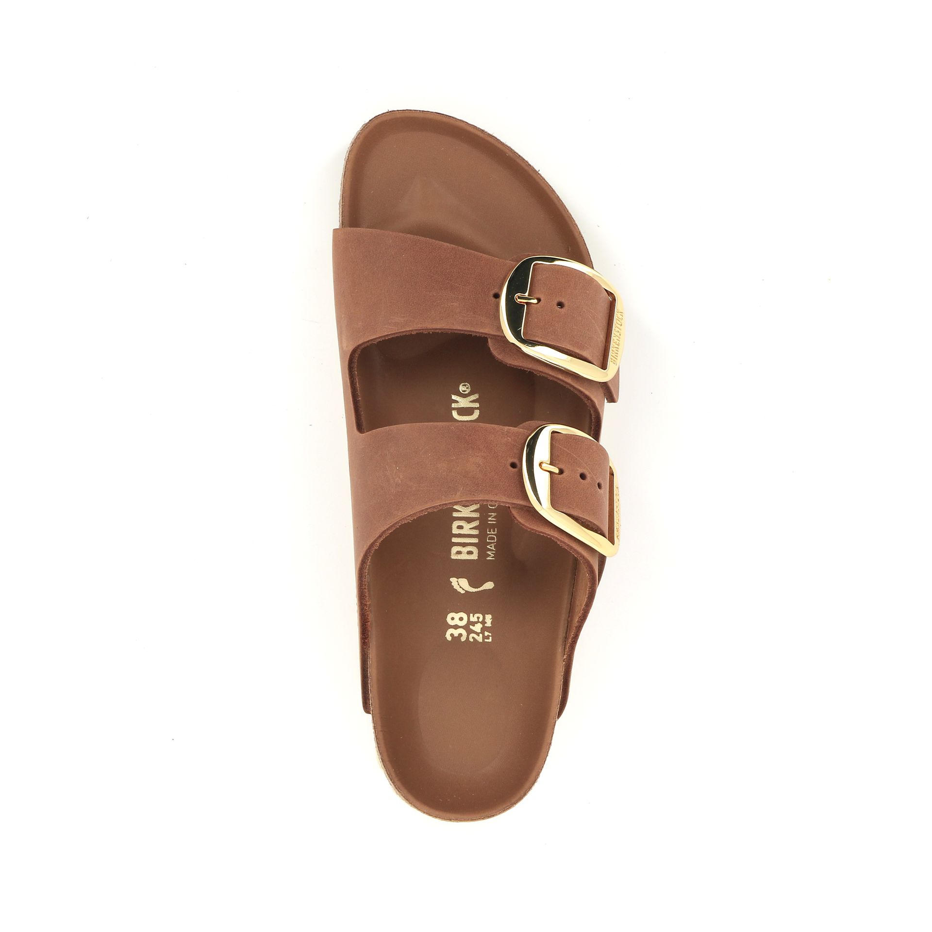 Birkenstock Arizona Big Buckle 250581 cognac