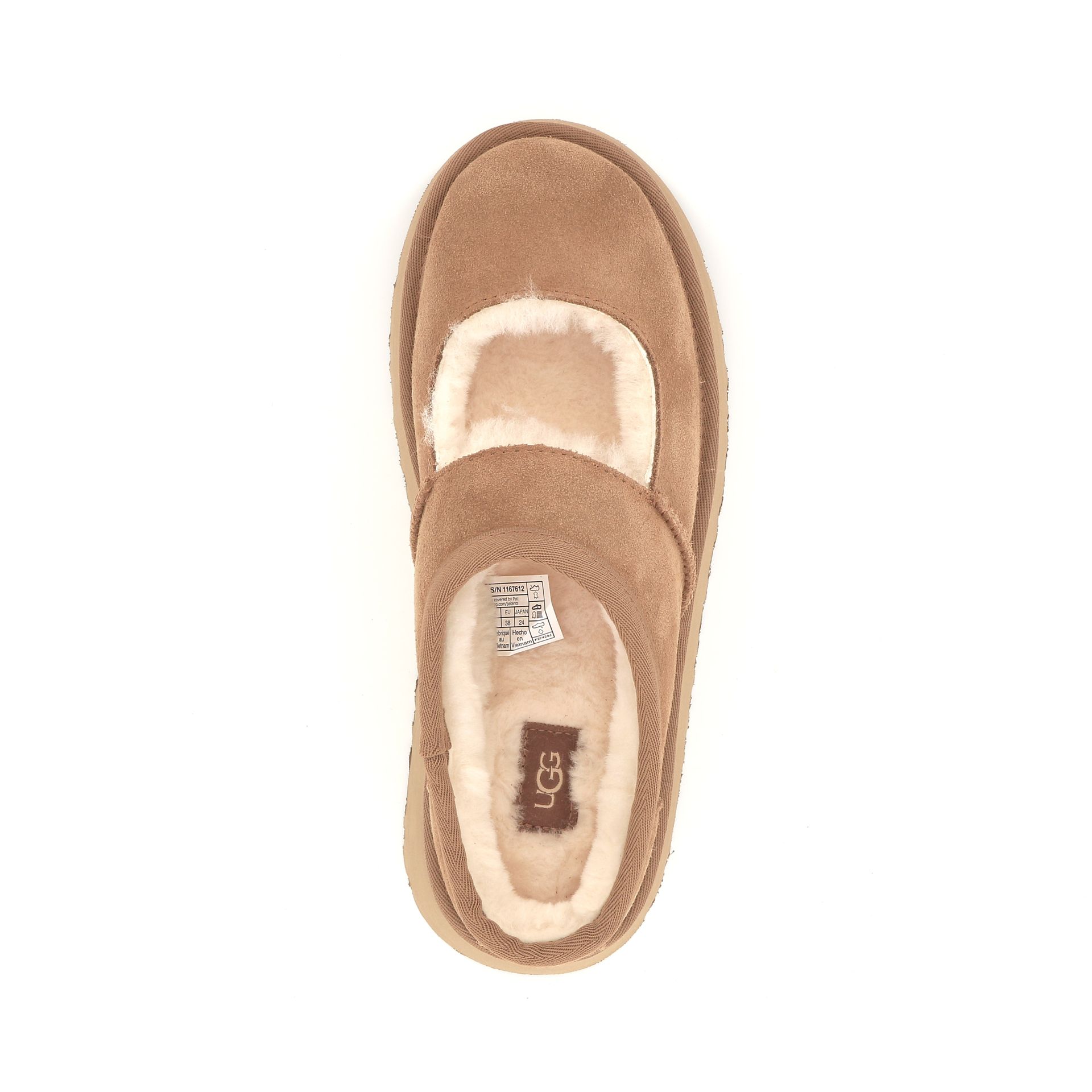 Ugg Bea Mary Jane 250870 cognac