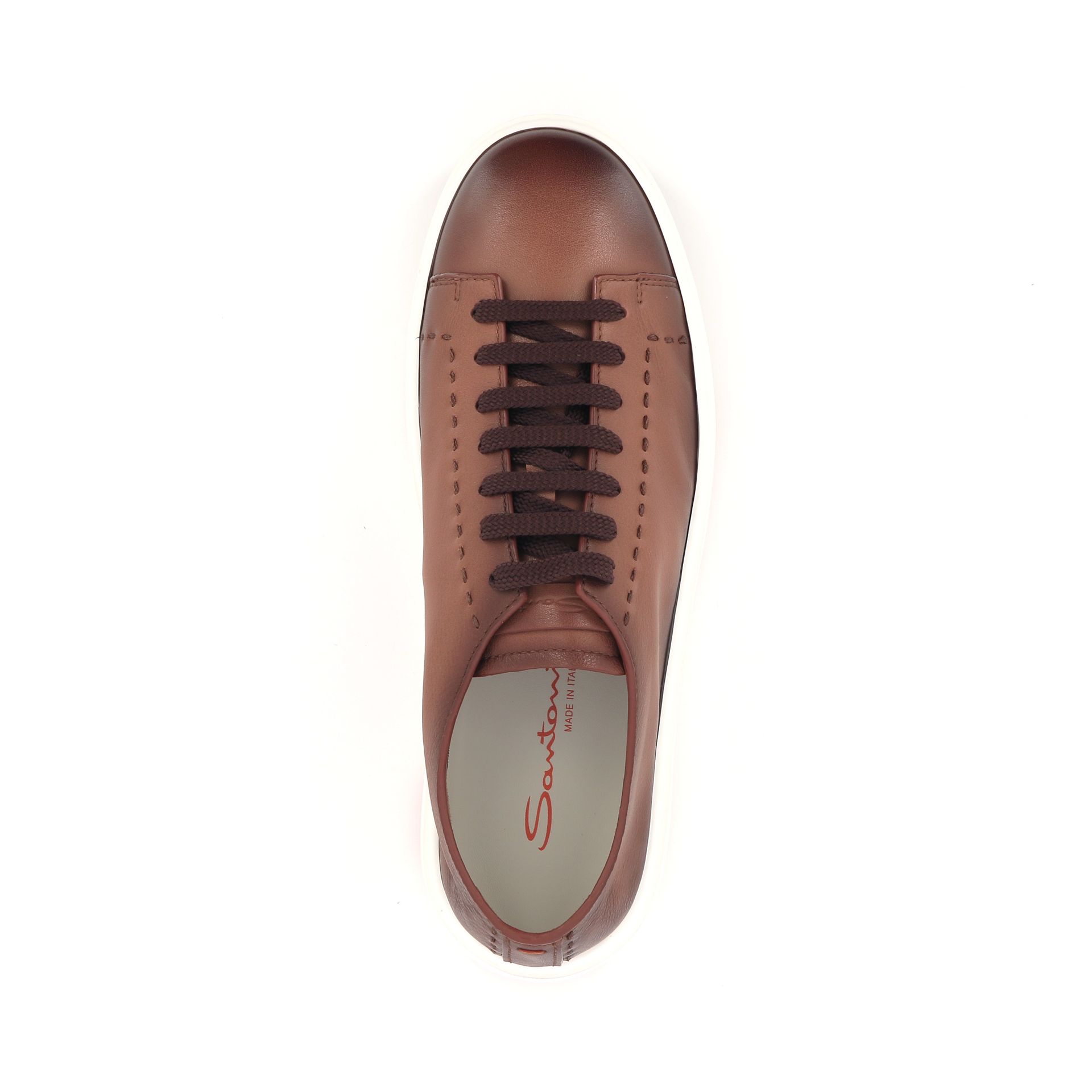 Santoni Clean Icon 251022 cognac