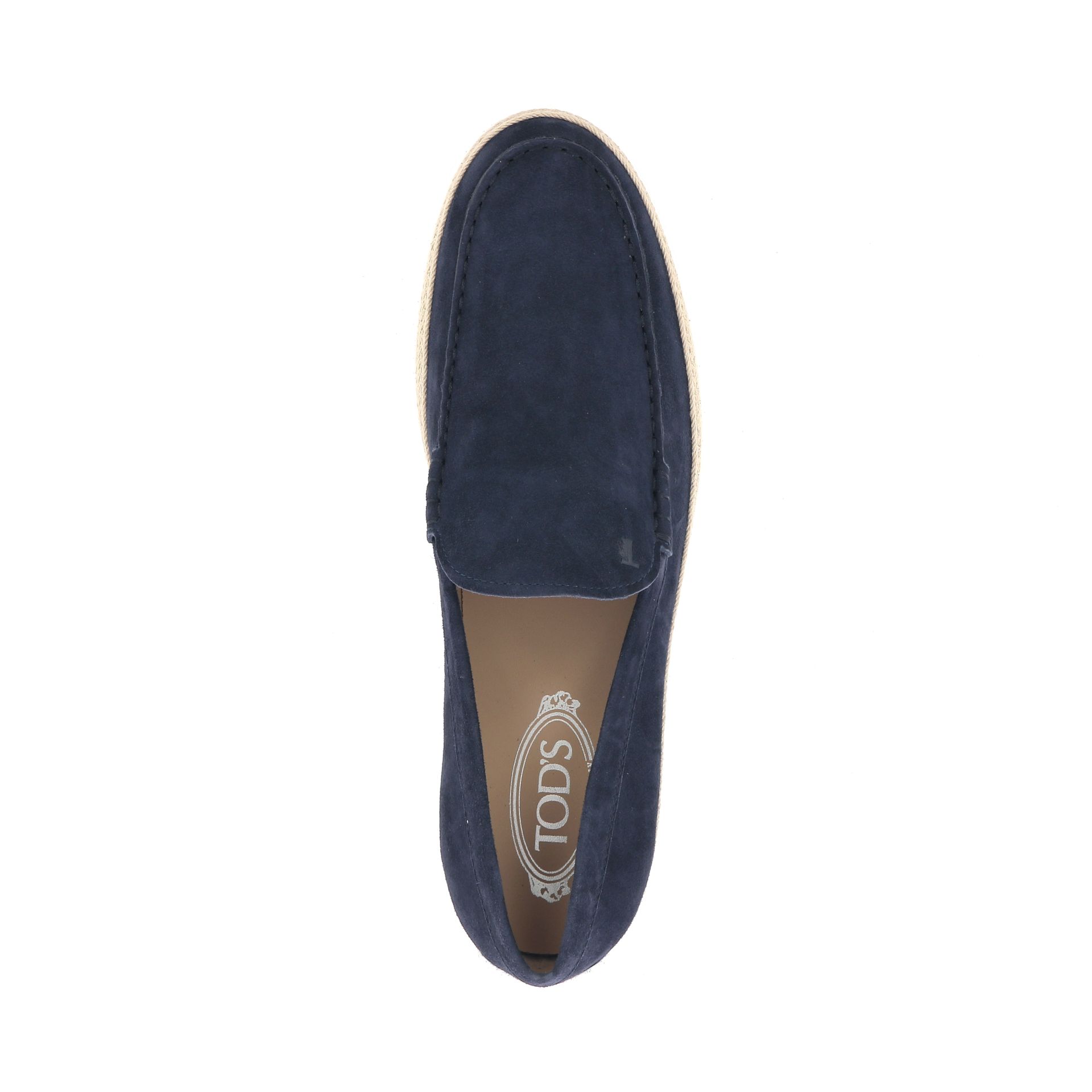 Tod's Pantofola Rafia 251050 blauw