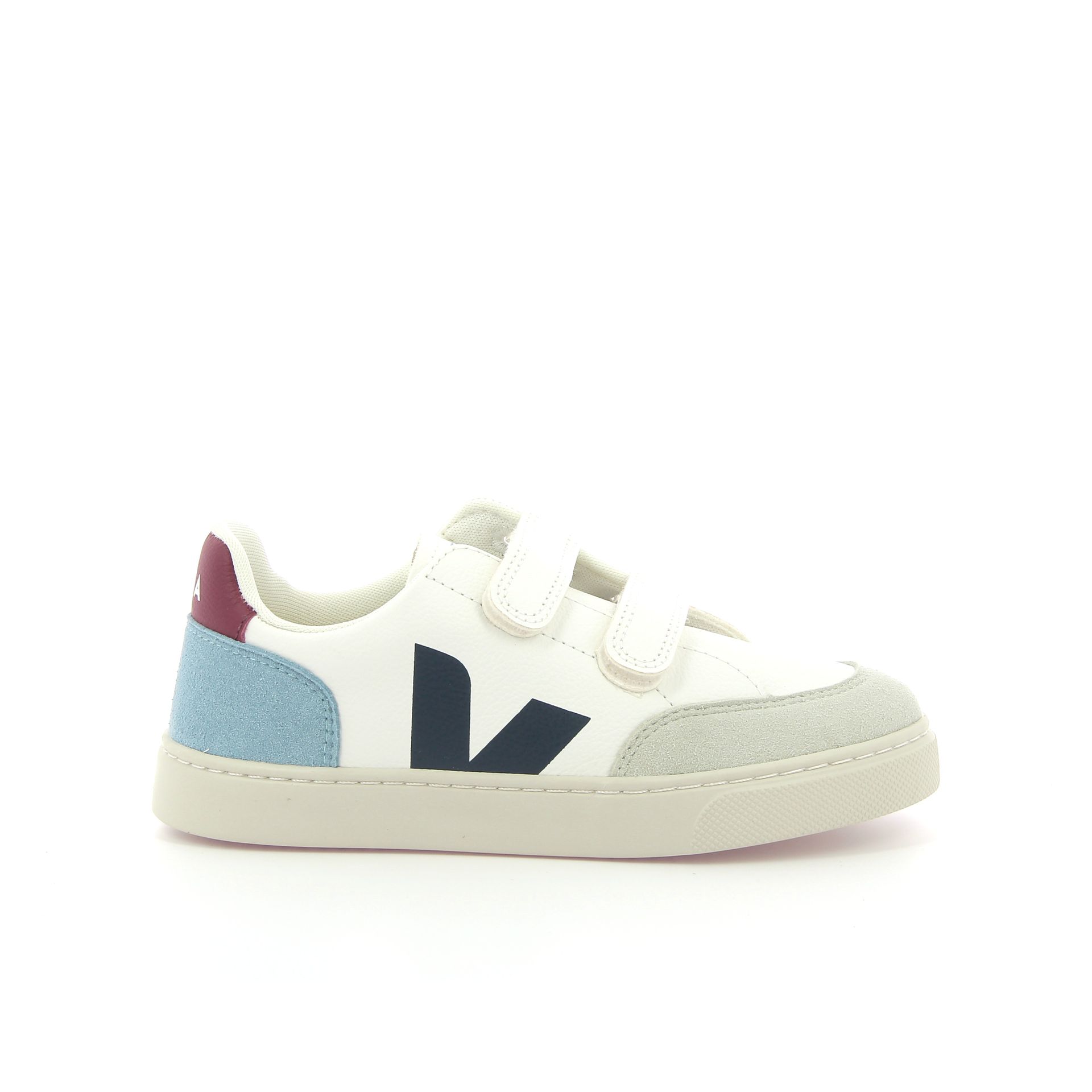 Veja Small V12 Velcro 251203 wit