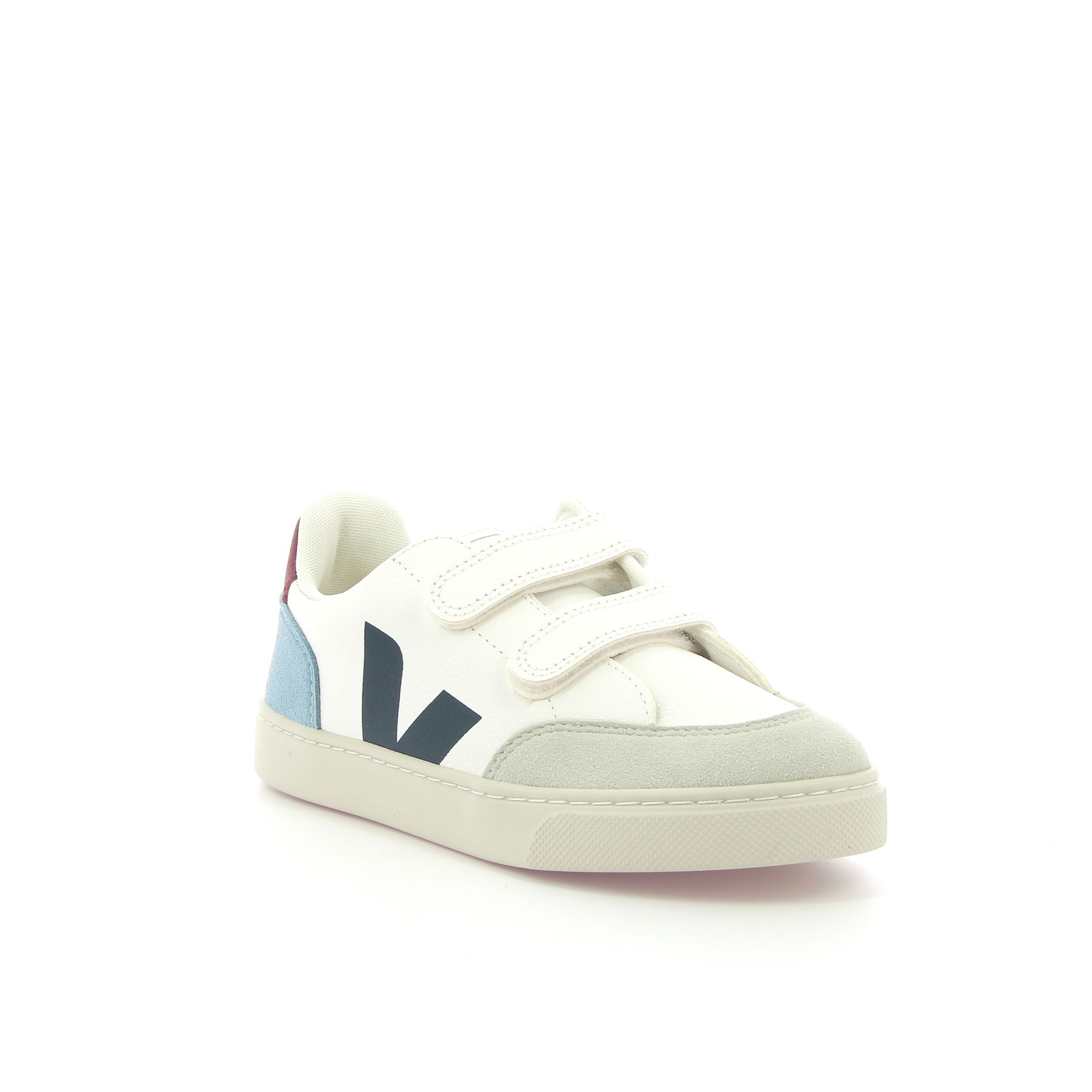 Veja Small V12 Velcro 251203 wit