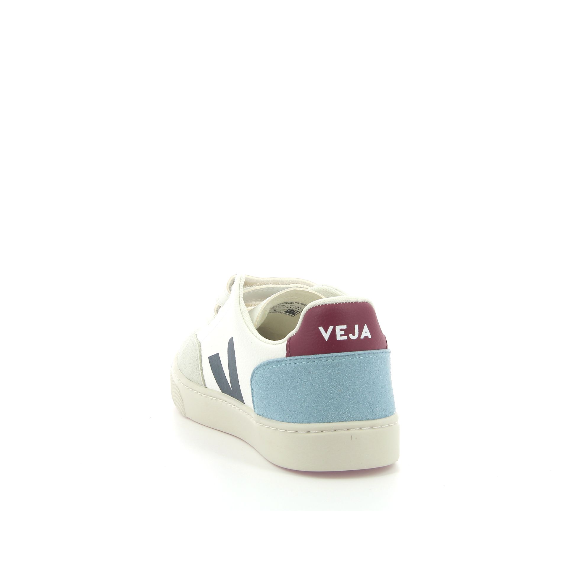 Veja Small V12 Velcro 251203 wit