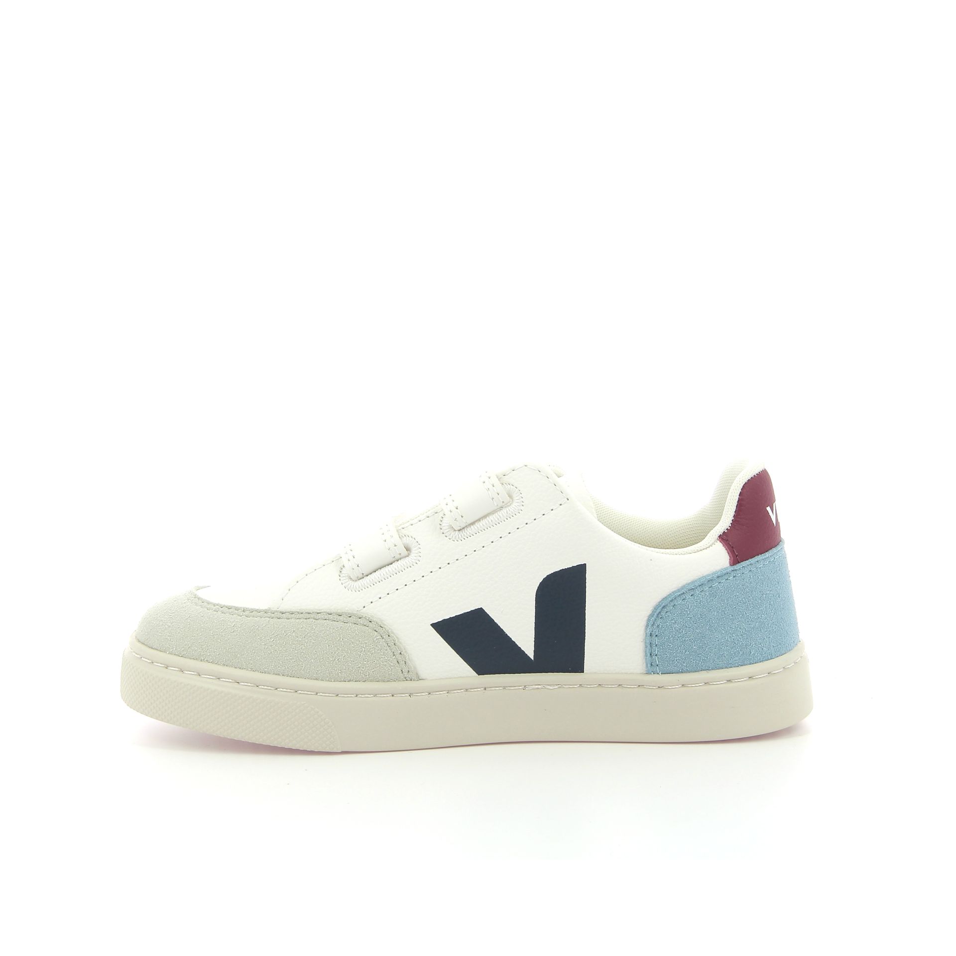 Veja Small V12 Velcro 251203 wit