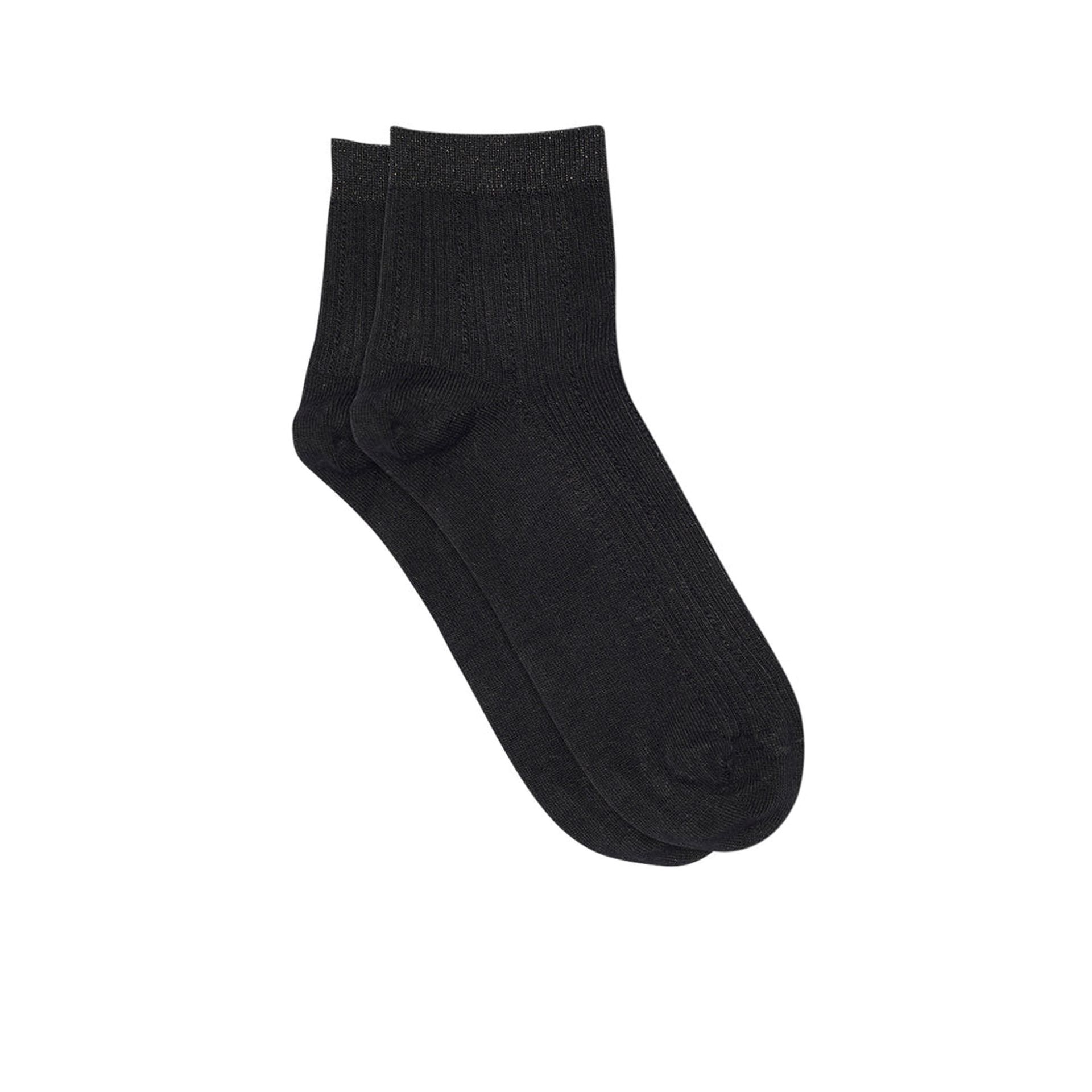 Mp Denmark Darya Short Socks Black 251312 zwart