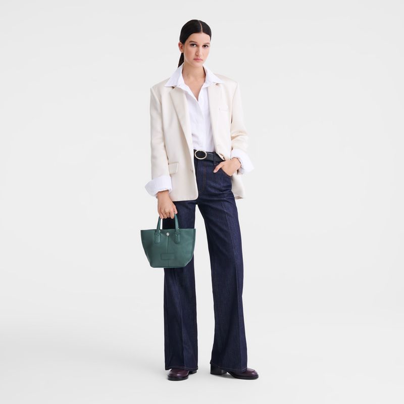 Longchamp Essential Cuir XS 251404 groen