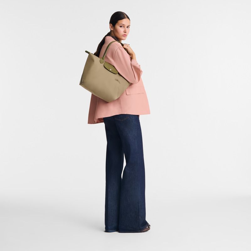 Longchamp Le Pliage Green L 251443 groen
