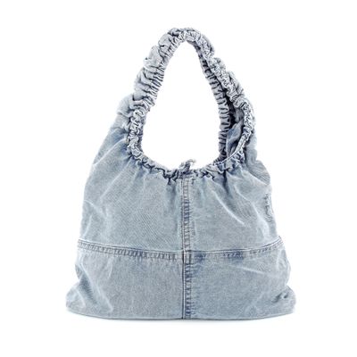 Washed Denim Sophia Bag