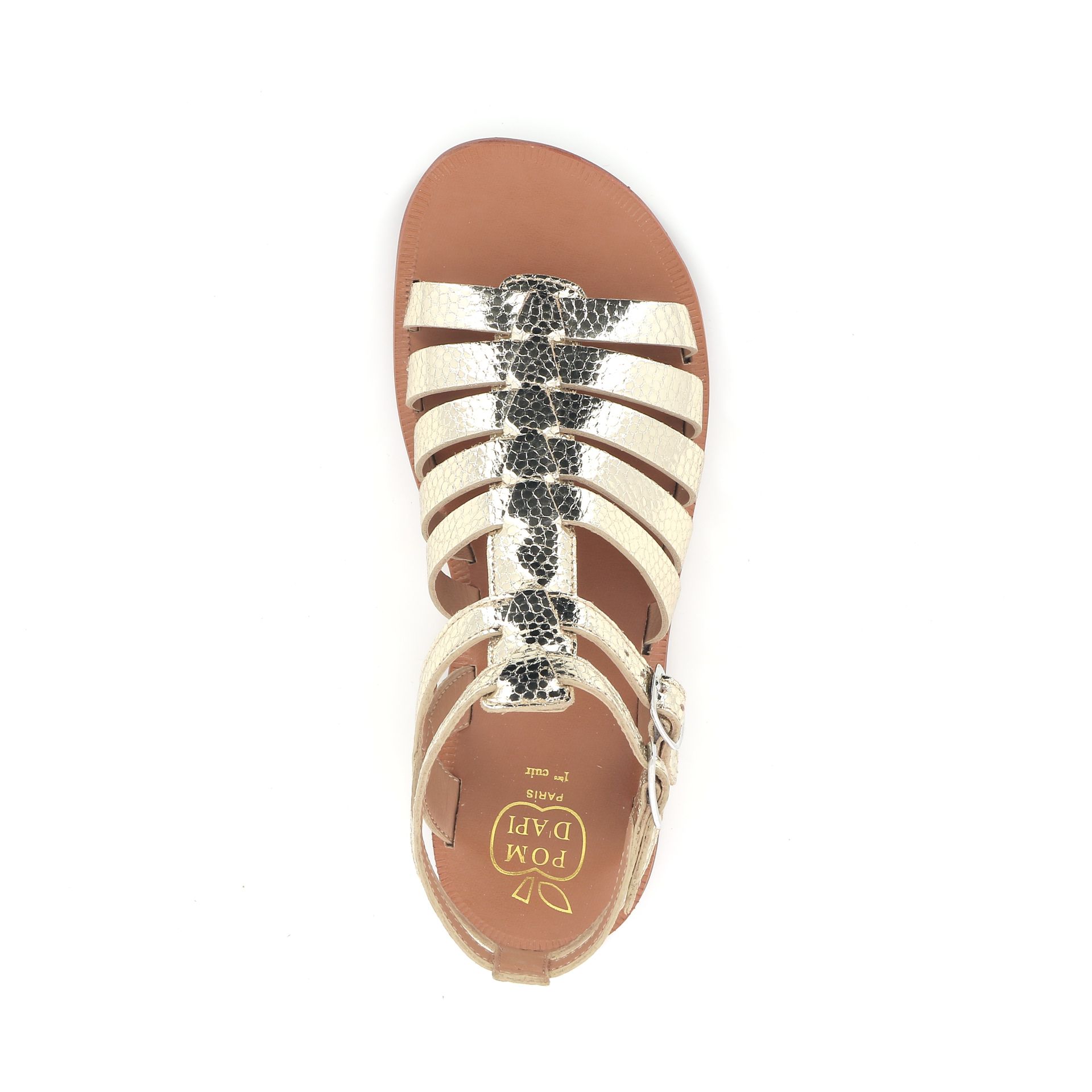 Pom D'api Plagette Gladiator 251840 goud