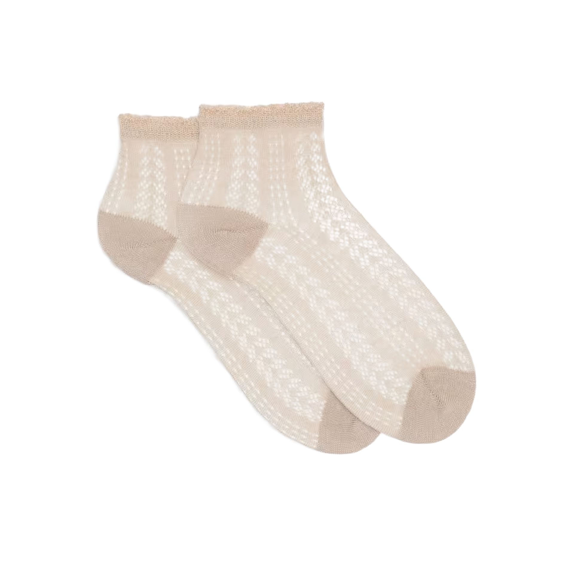 Doré Doré Sokken Ajouré Beige Grège 252392 beige
