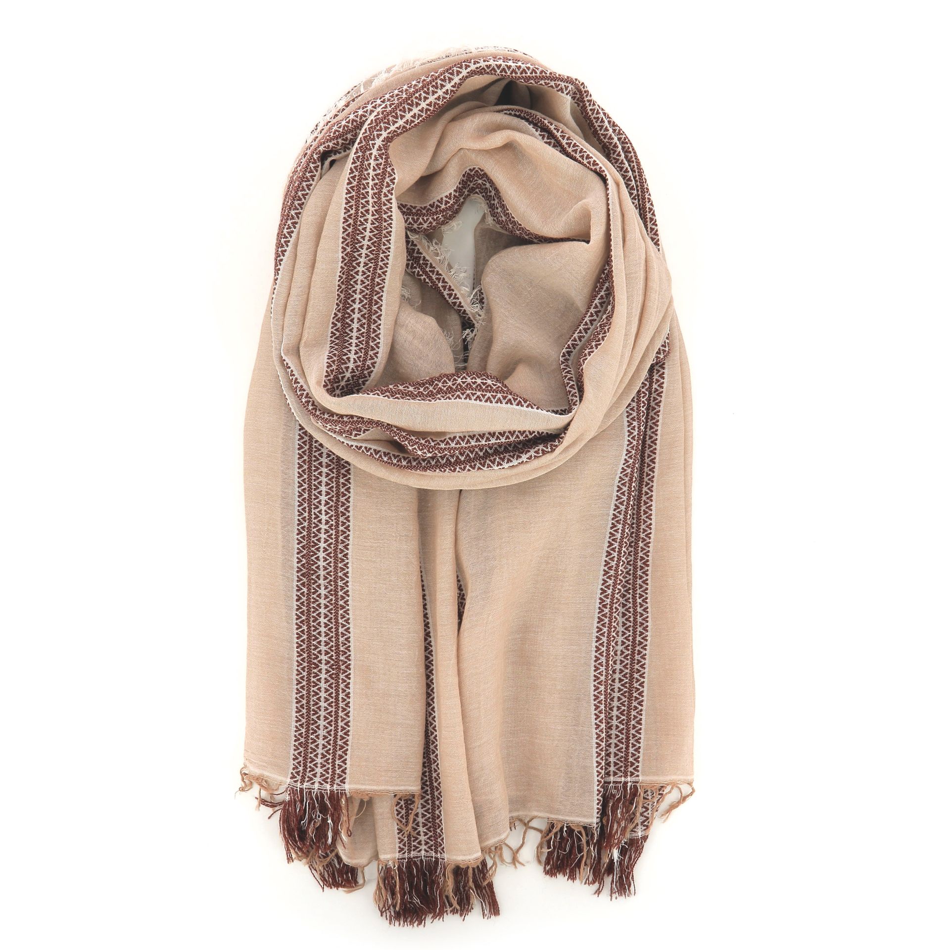 Scarf Sjaal 252420 beige