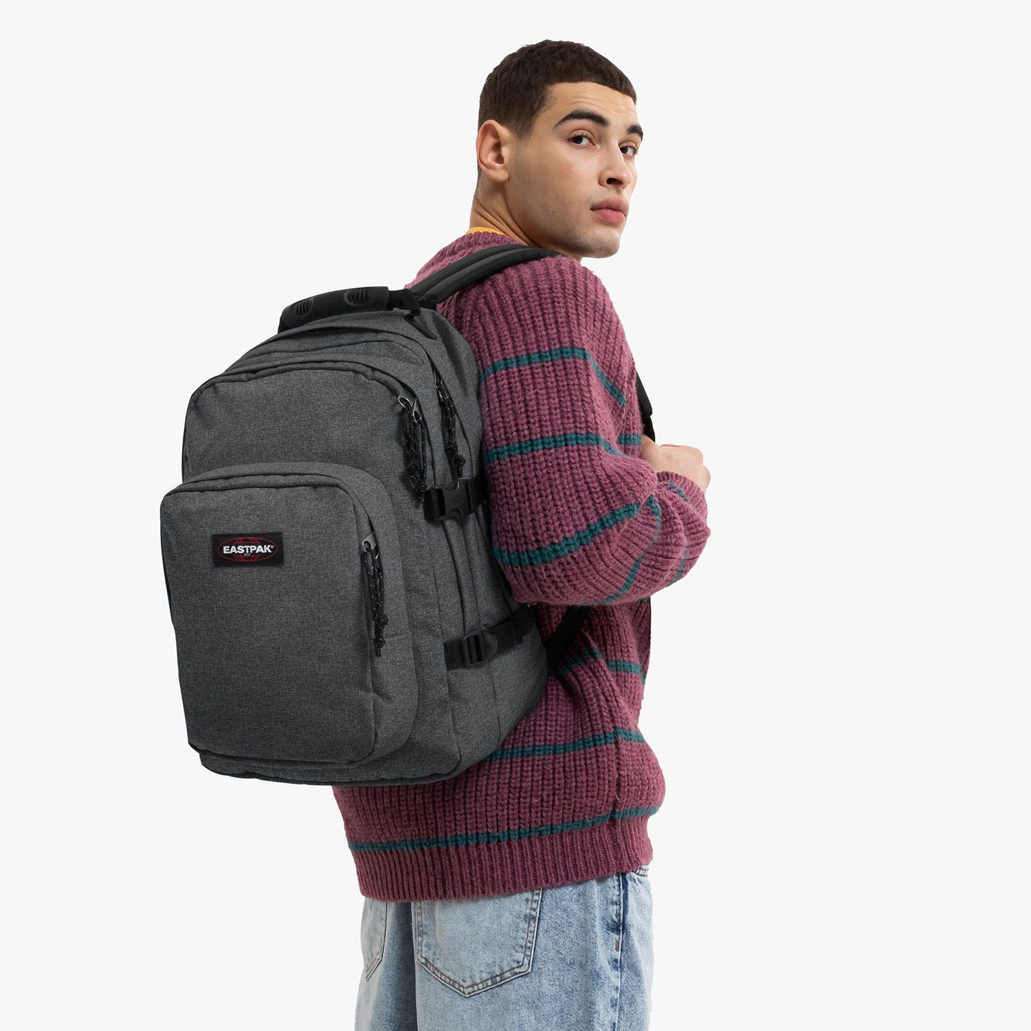 Eastpak Provider Black Denim 252624 grijs