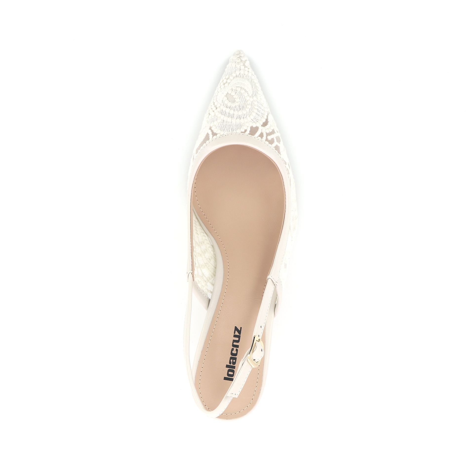 Lola Cruz Slingback 252760 beige