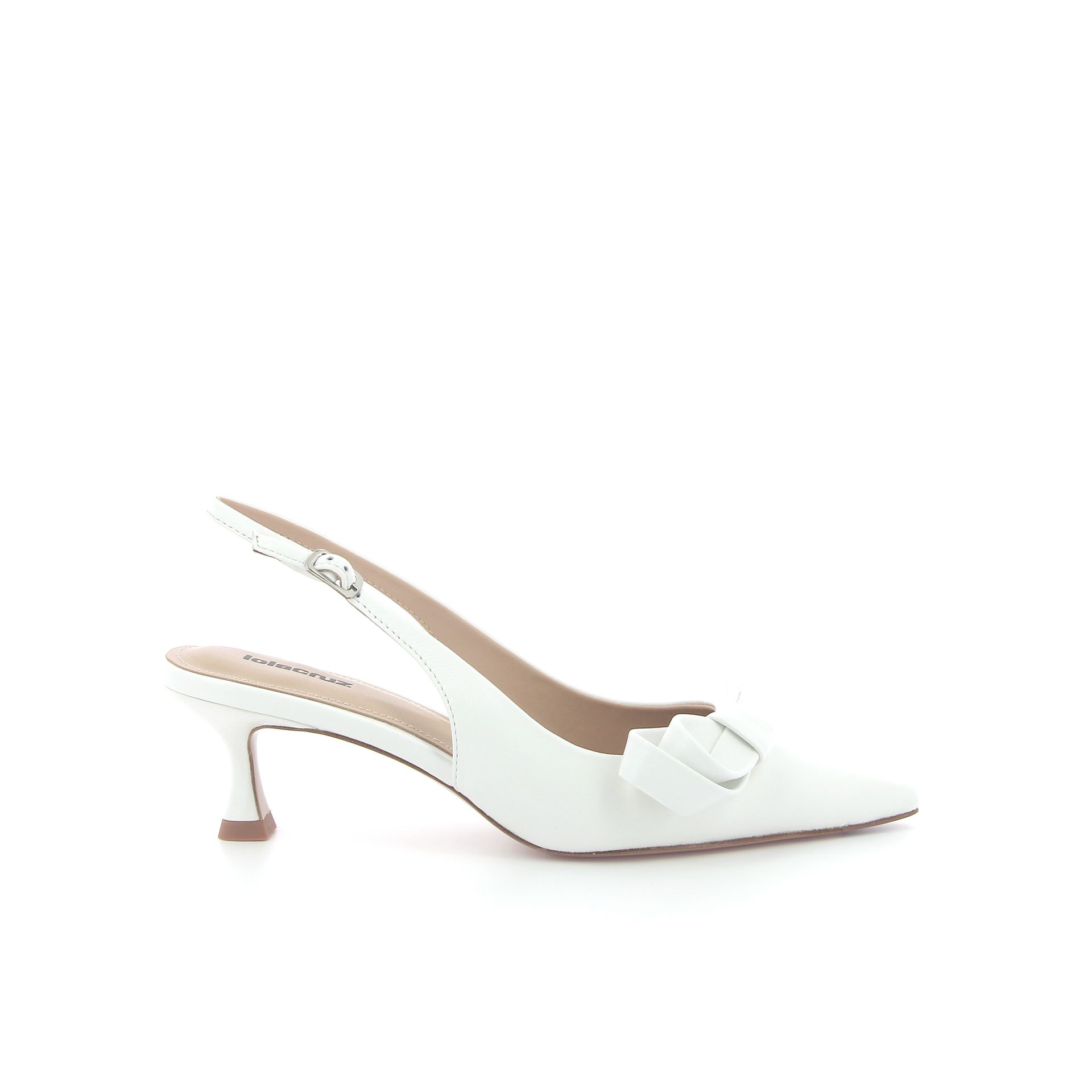 Lola Cruz Slingback 252761 wit