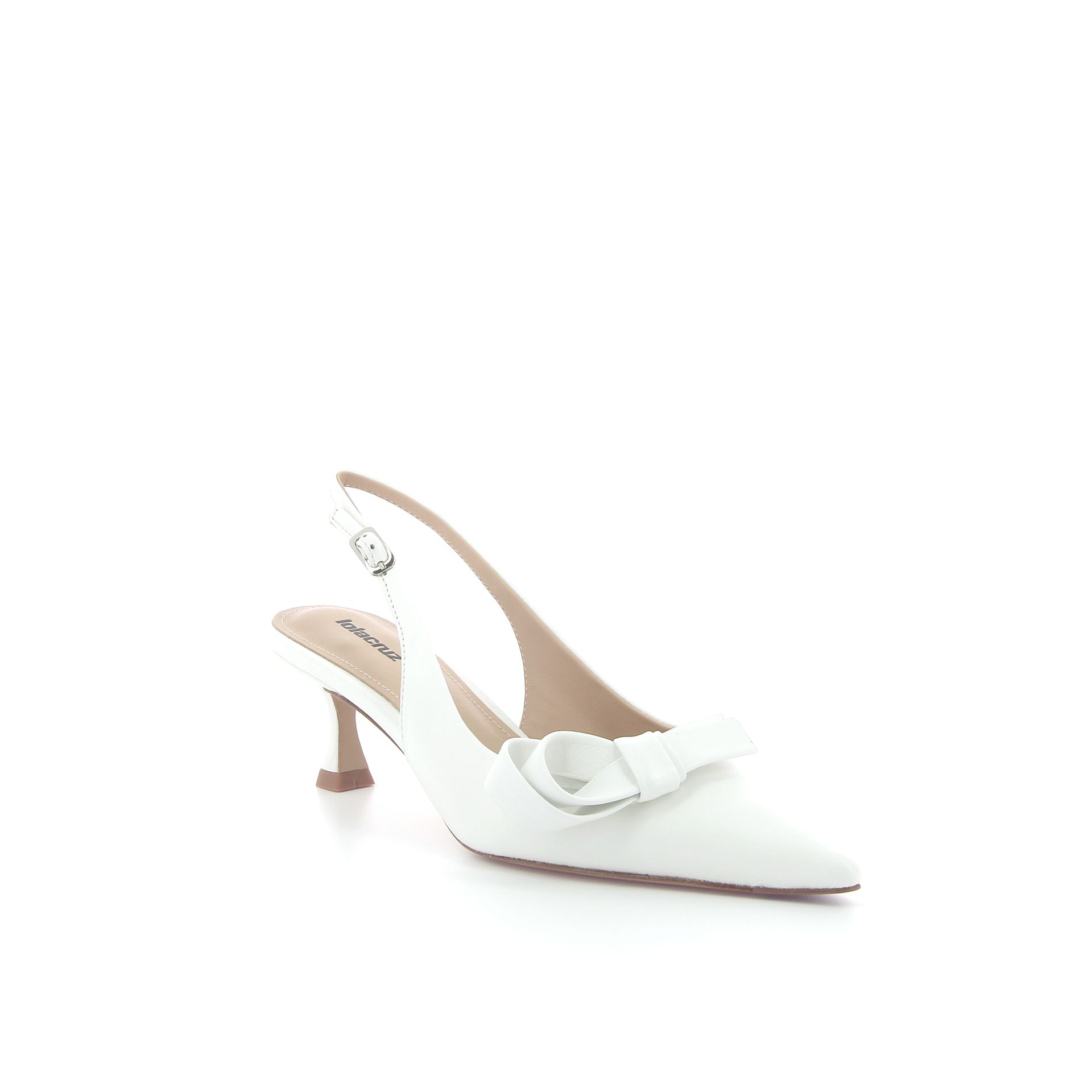 Lola Cruz Slingback 252761 wit