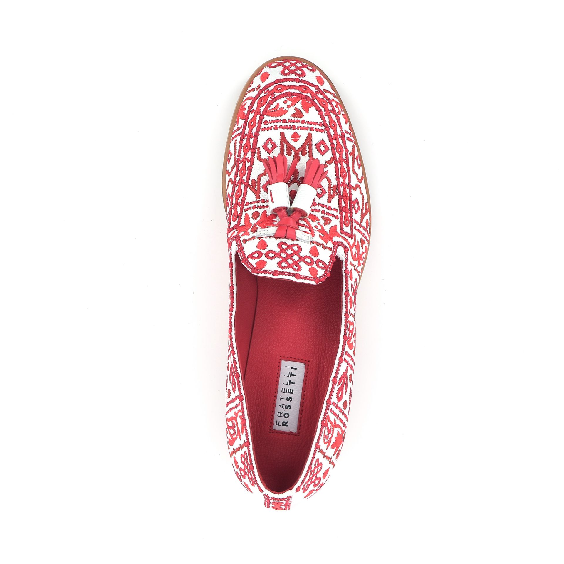 Fratelli Rossetti Mocassin 252937 rood