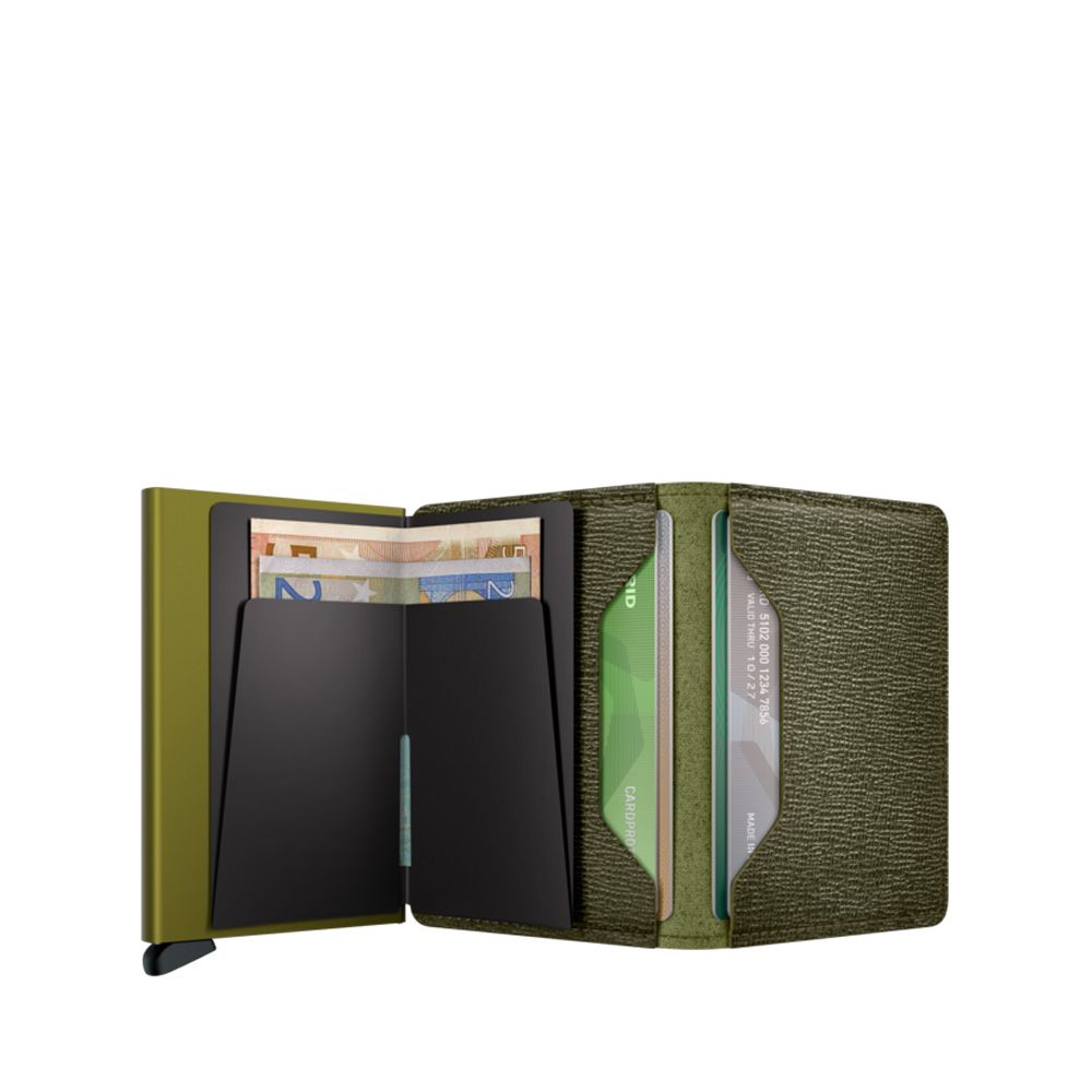 Secrid Slimwallet Crisple Kelp 253501 groen