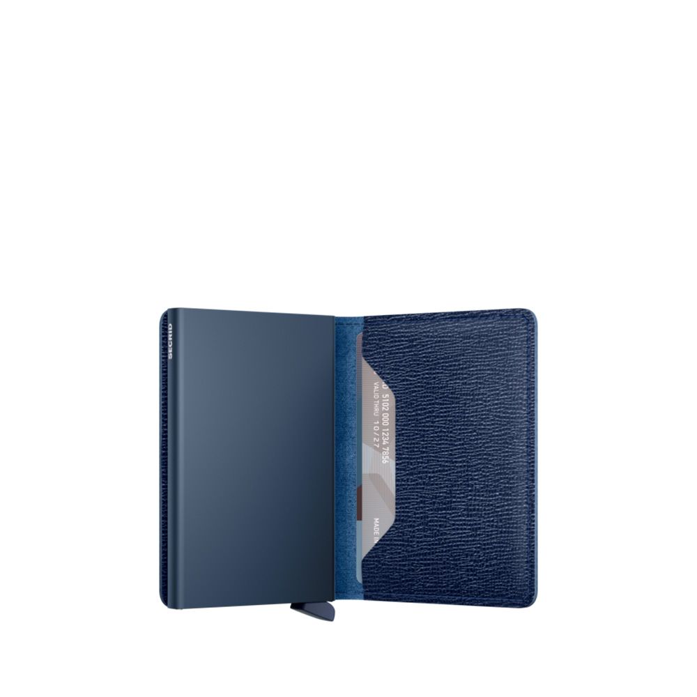 Secrid Slimwallet Crisple Navy 253502 blauw