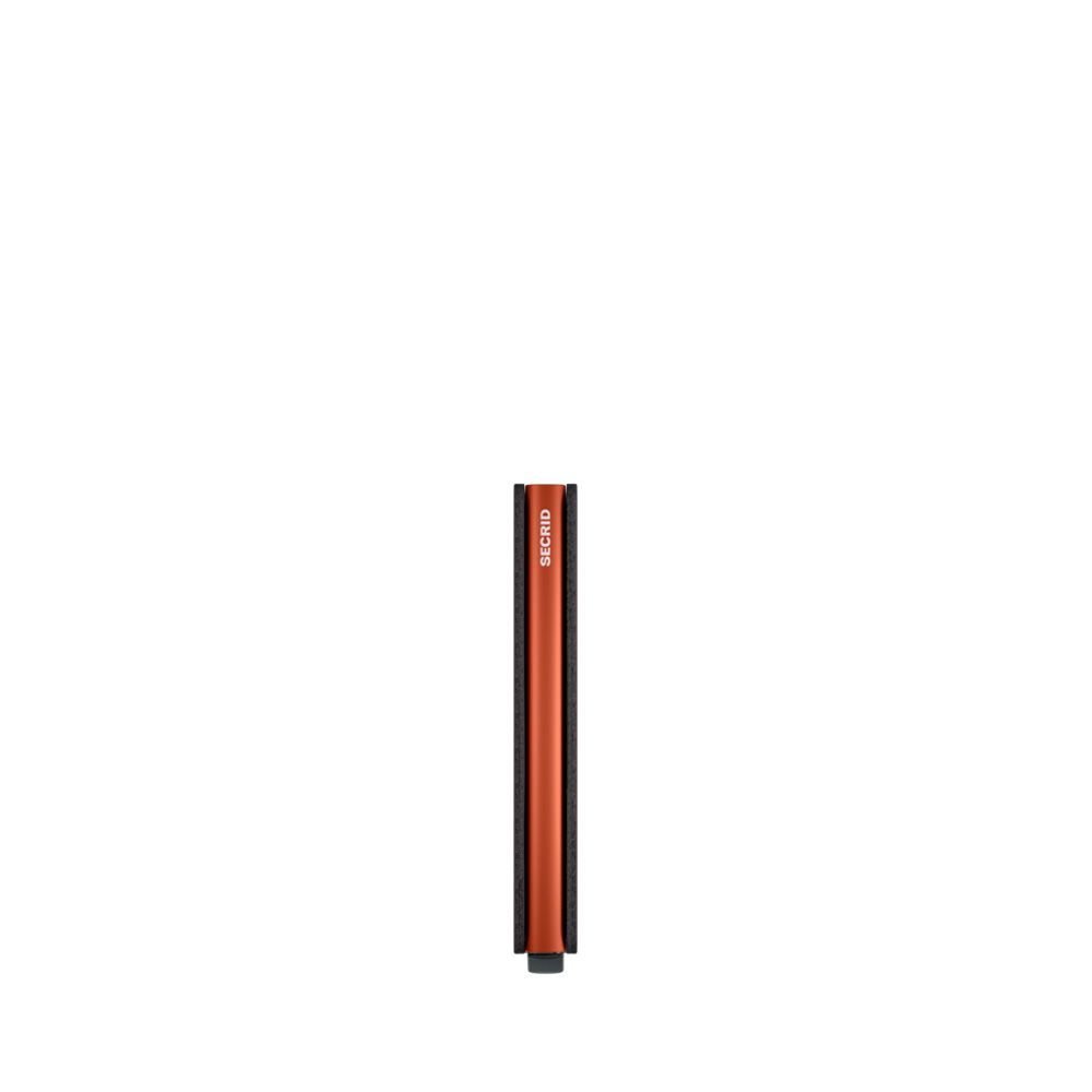 Secrid Slimwallet Matte Truffle/Orange 253507 bruin