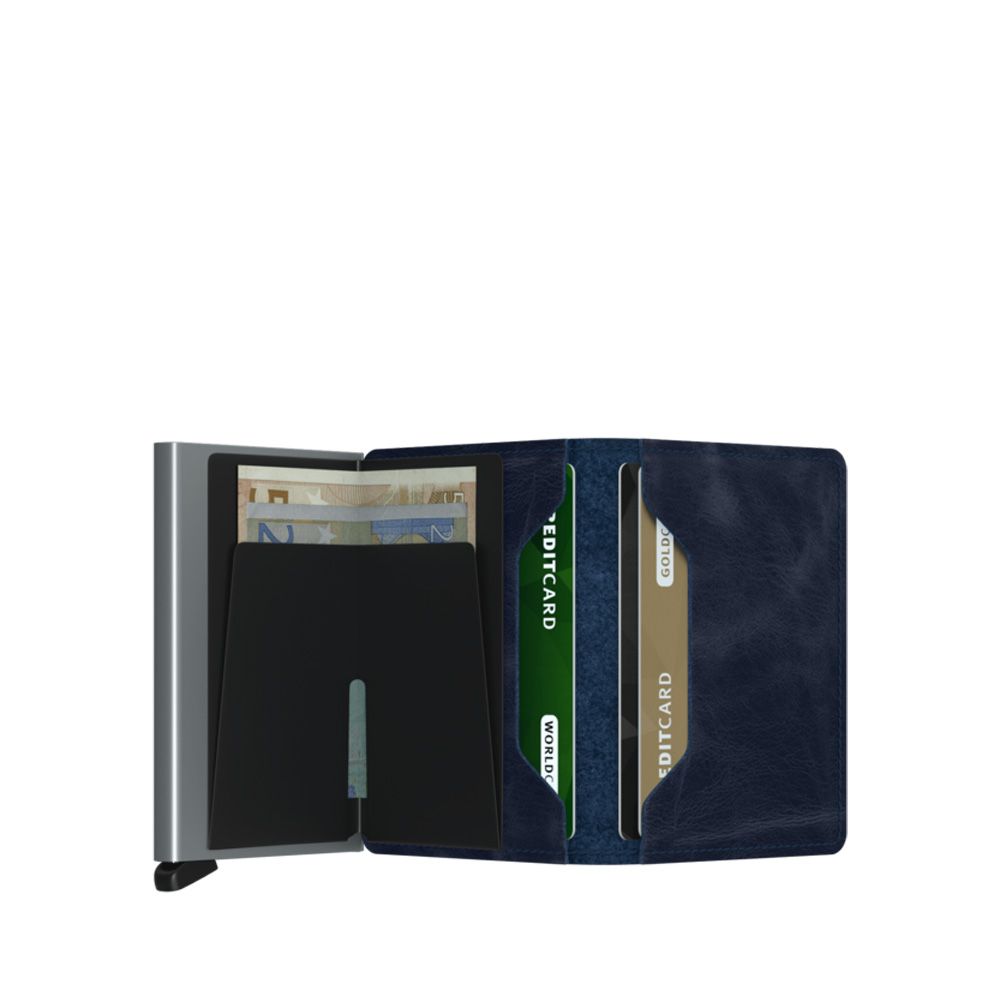 Secrid Slimwallet Vintage Blue 253511 blauw