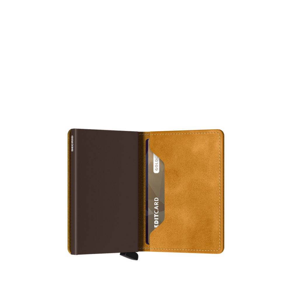 Secrid Slimwallet Vintage Ochre 253512 geel