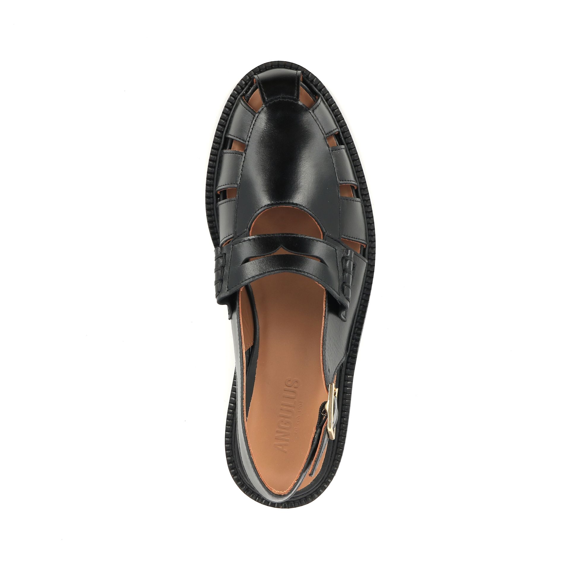 Angulus Slingback 253749 zwart