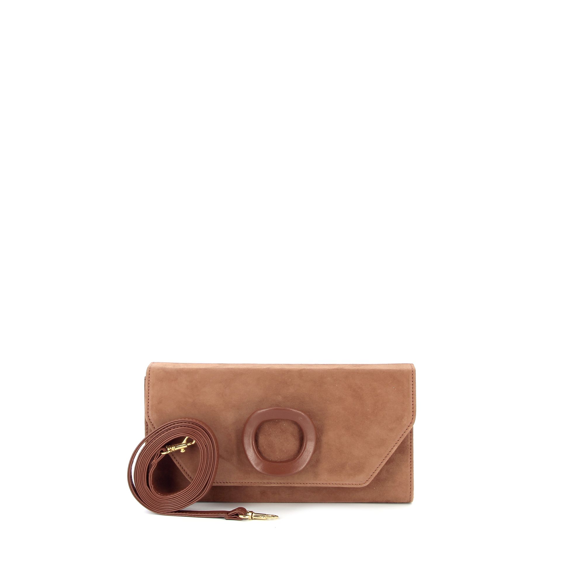 Brunate Clutch 253750 cognac