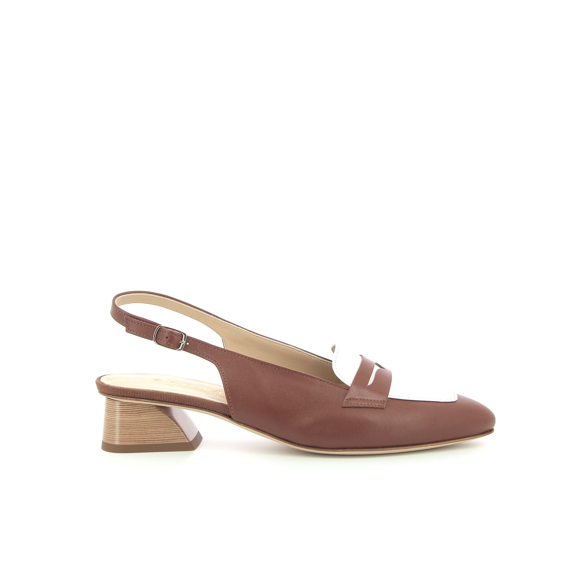 Brunate Slingback 253793 cognac