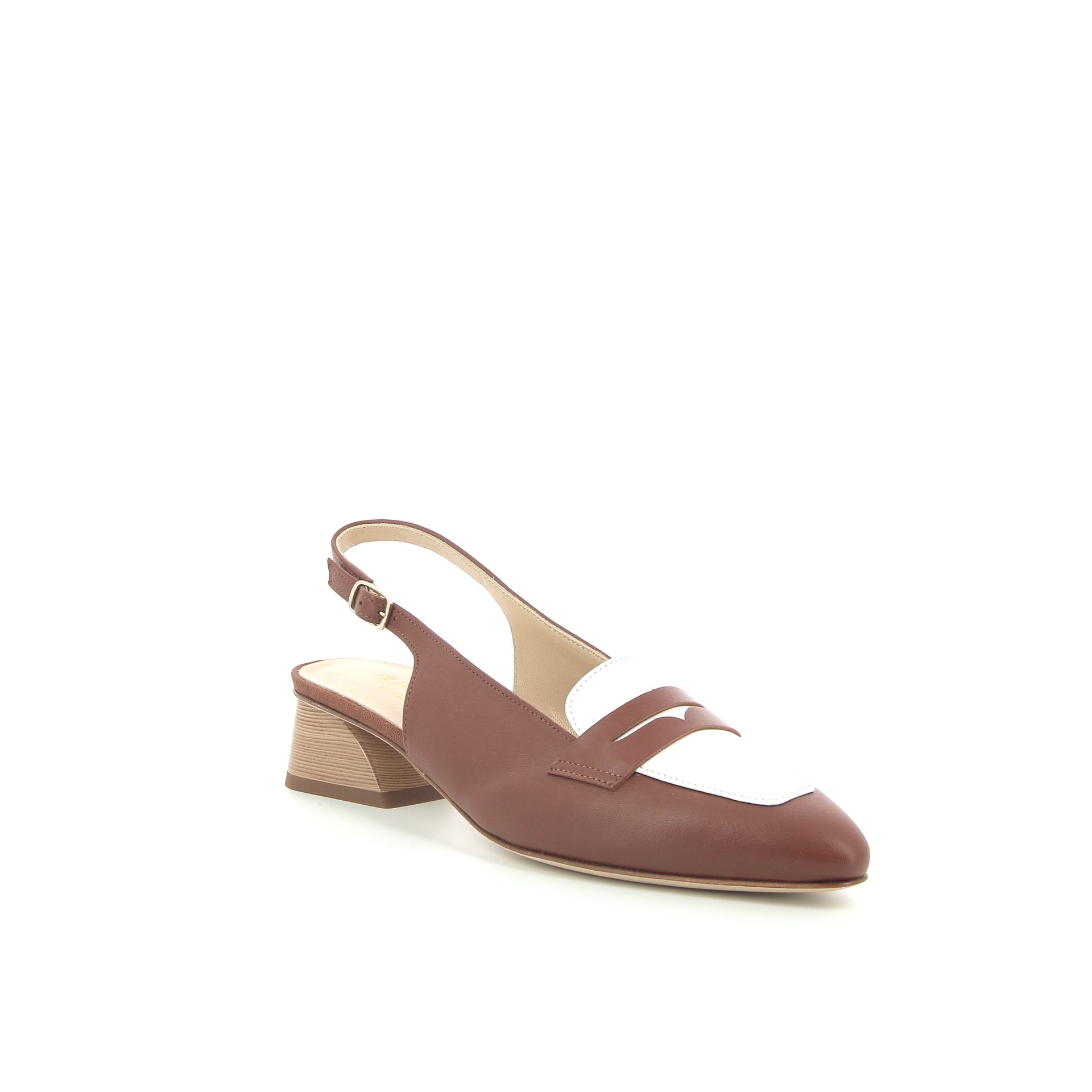 Brunate Slingback 253793 cognac