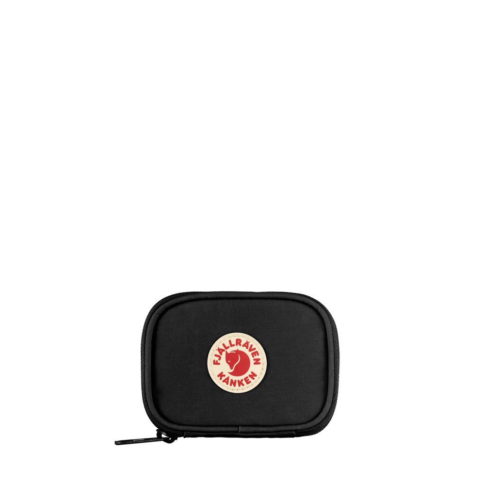 Fjällräven Kånken Card Wallet Black 253835 zwart