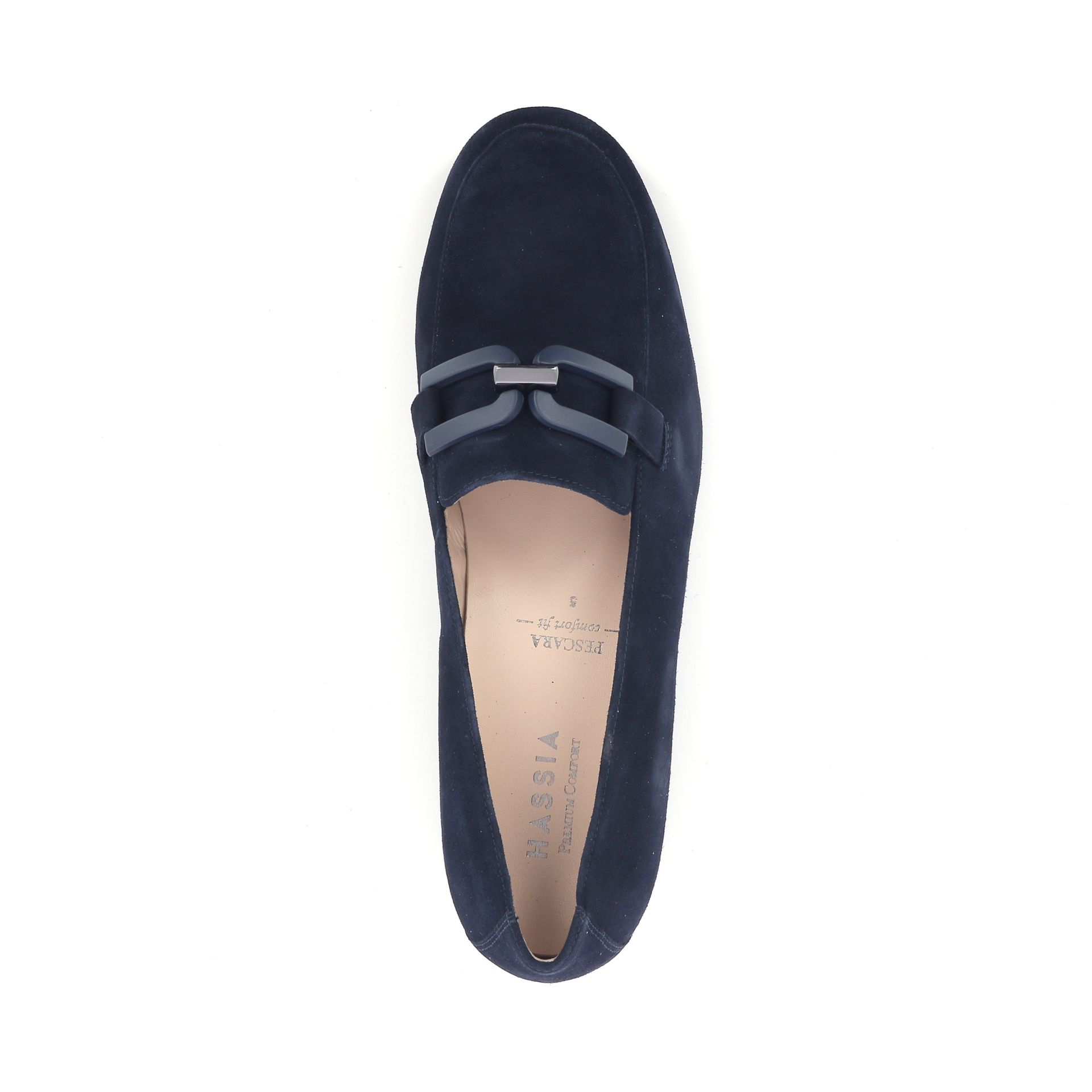 Hassia Mocassin 253860 blauw