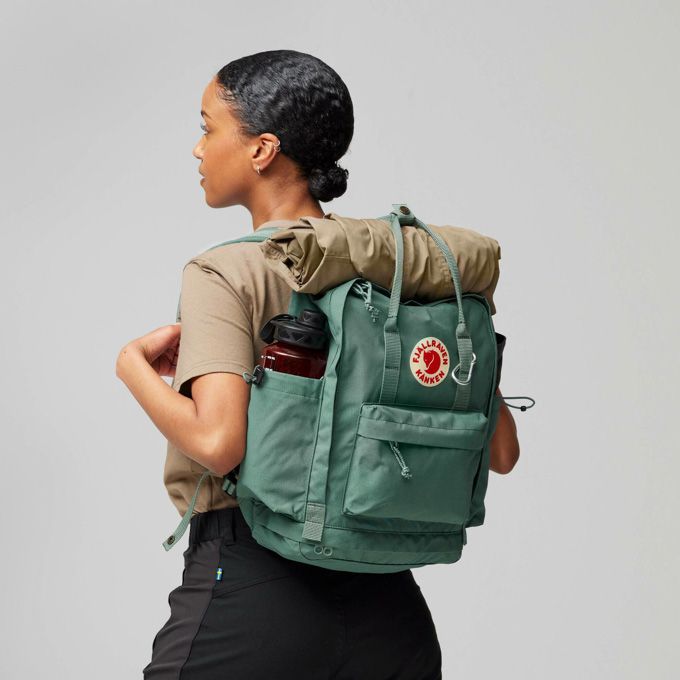 Fjällräven Kånken Outlong Frost Green 253885 groen