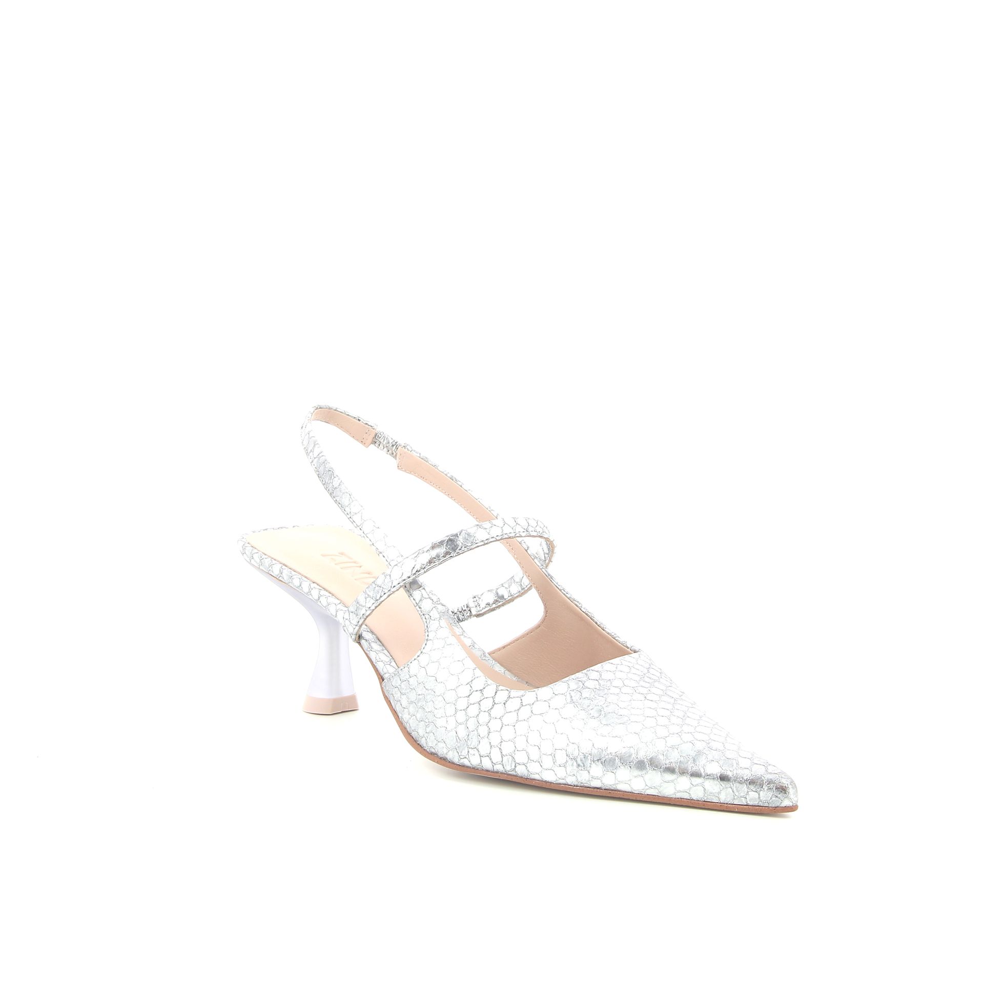 Zinda Slingback 253953 zilver