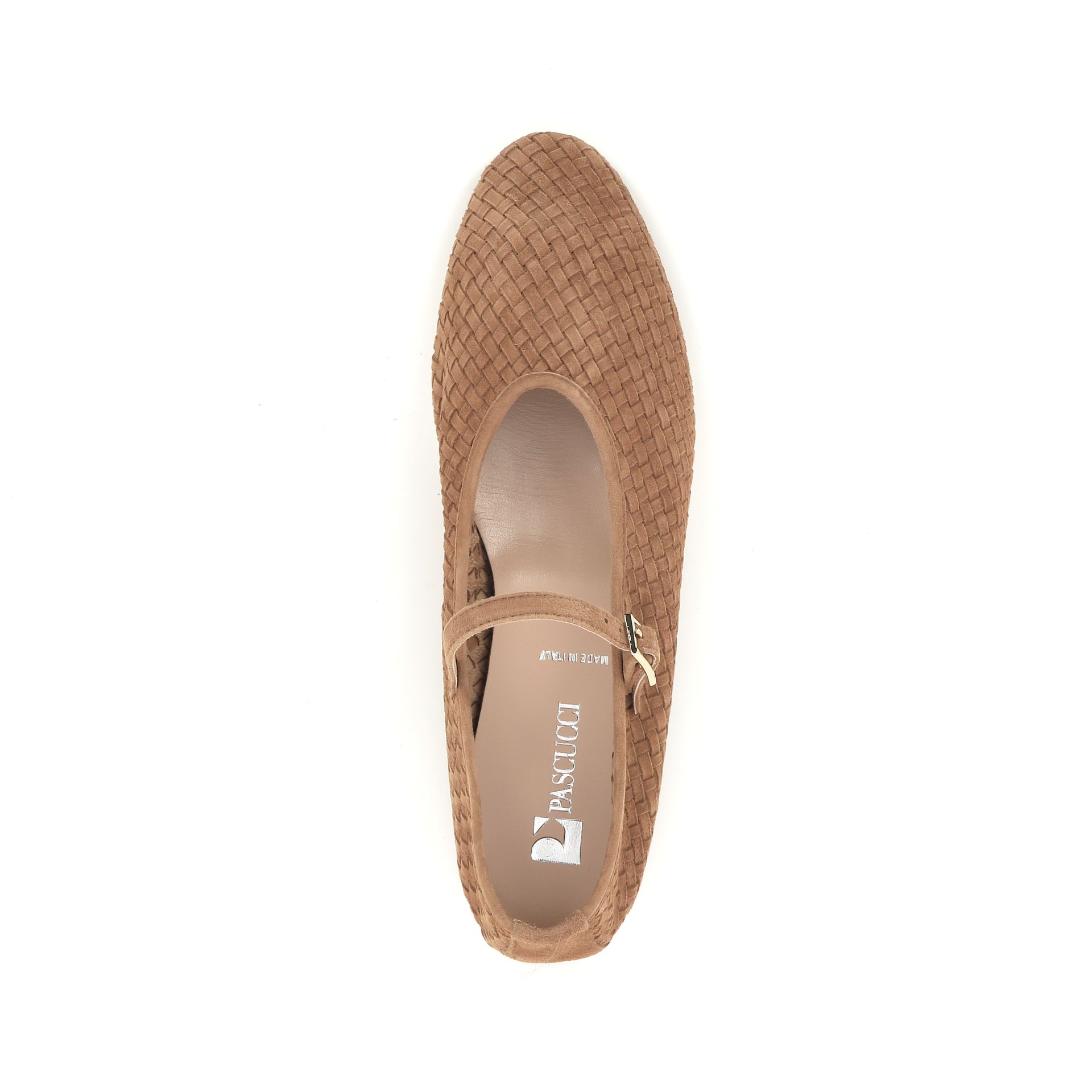 Pascucci Ballerina 254061 cognac