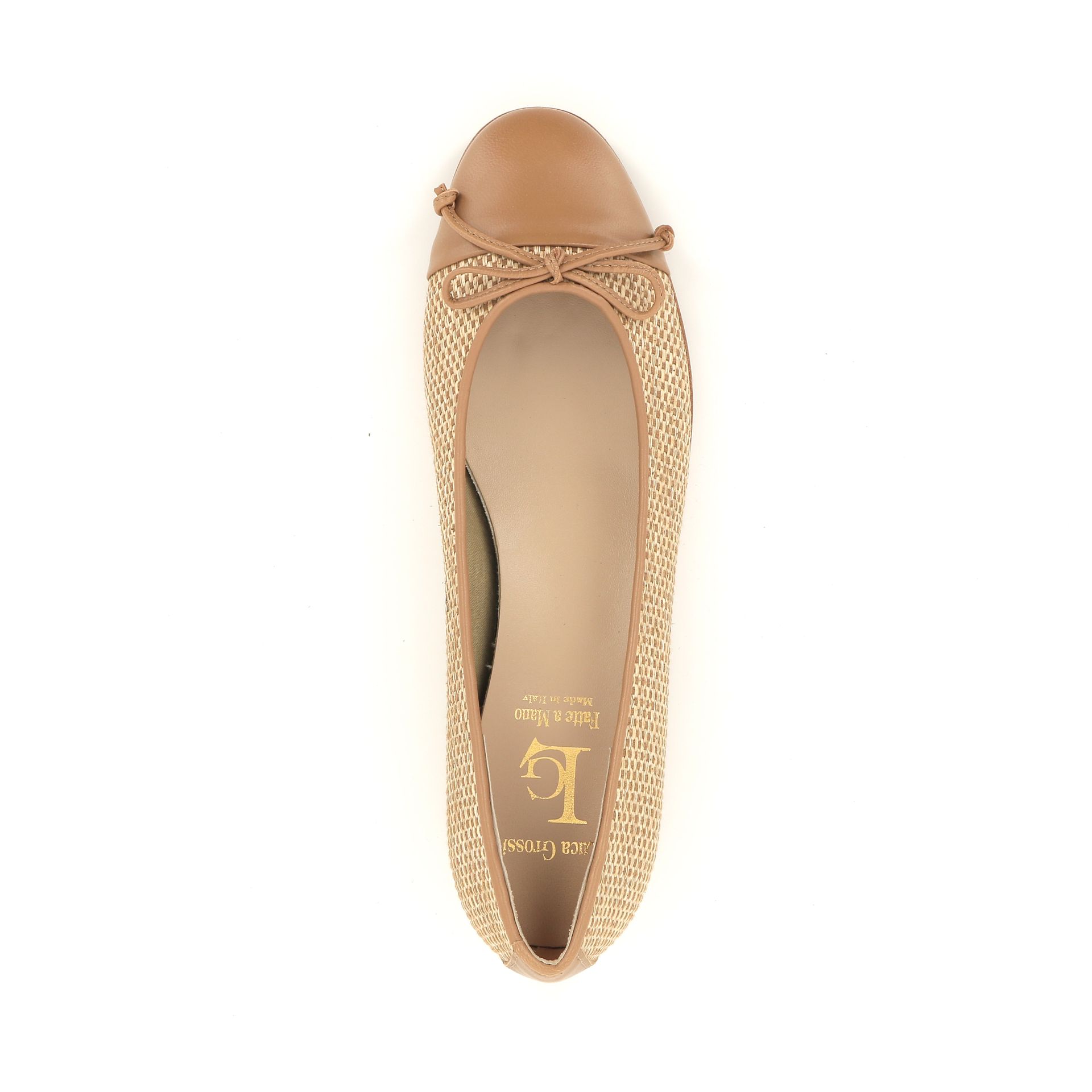 Luca Grossi Ballerina 254379 cognac