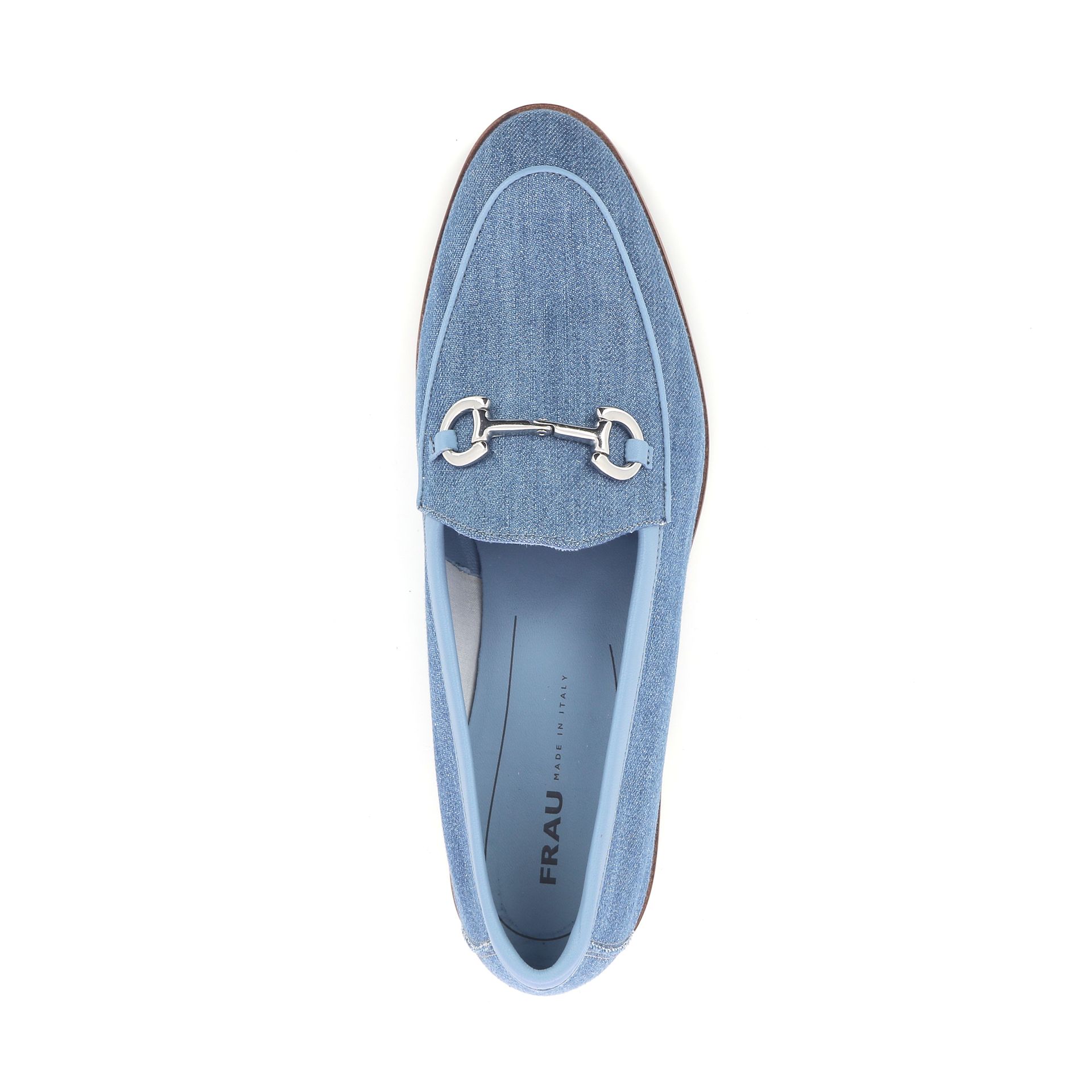 Frau Mocassin 254635 blauw