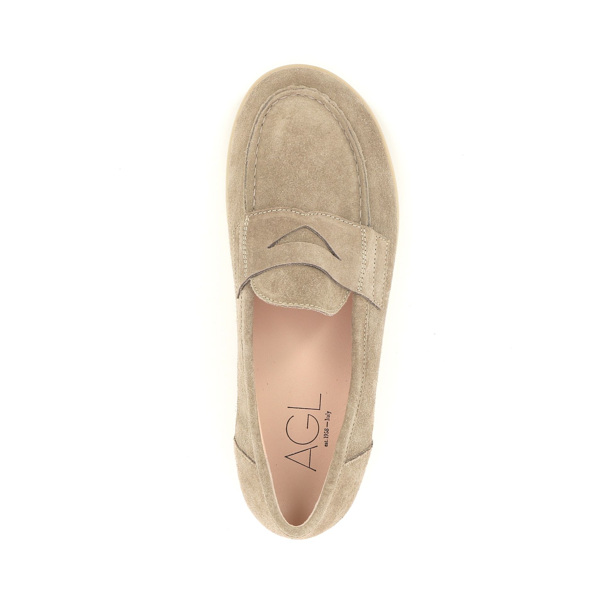 Agl Mocassin 254708 beige