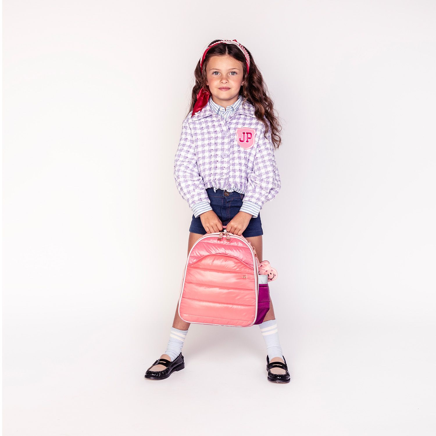 Jeune Premier Puffer Pink Backpack Ralphie 254886 roze