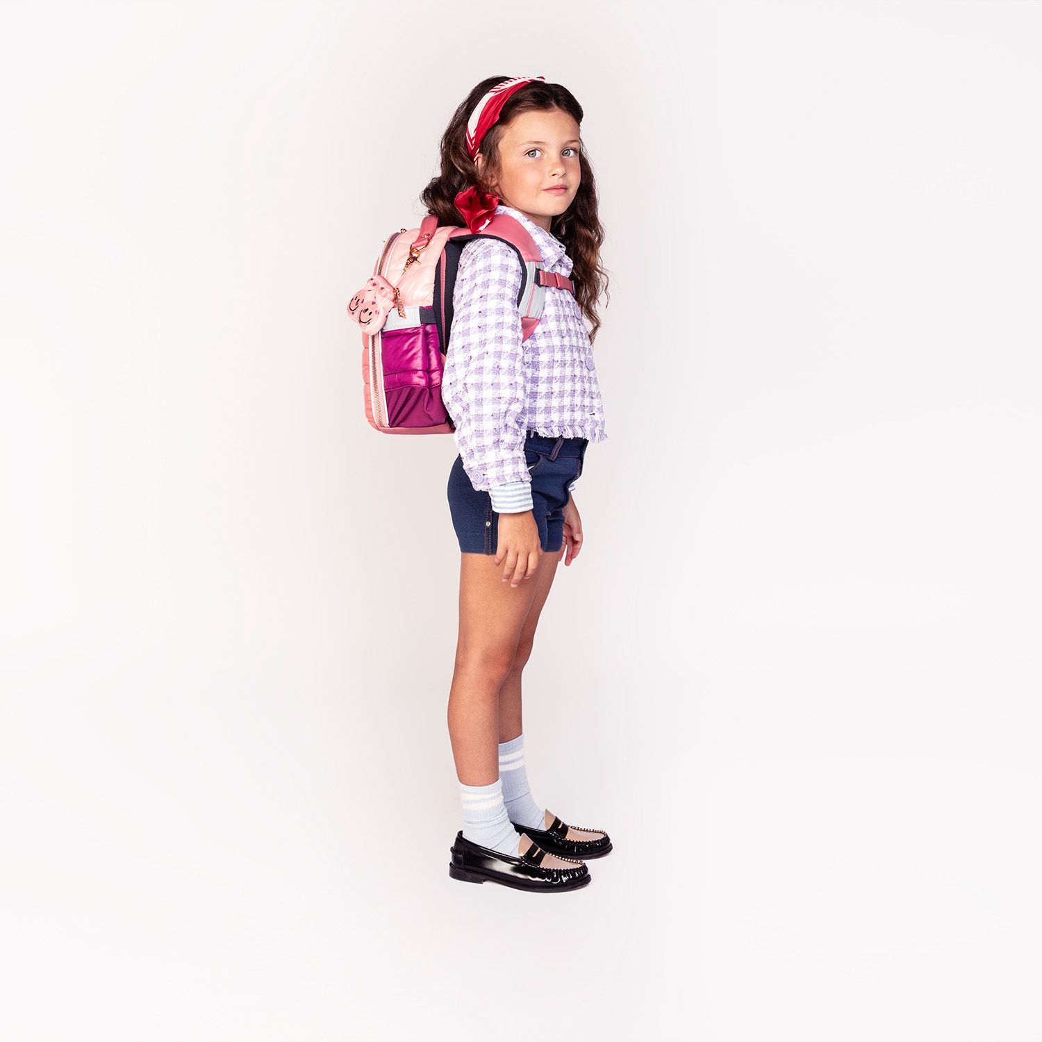 Jeune Premier Puffer Pink Backpack Ralphie 254886 roze