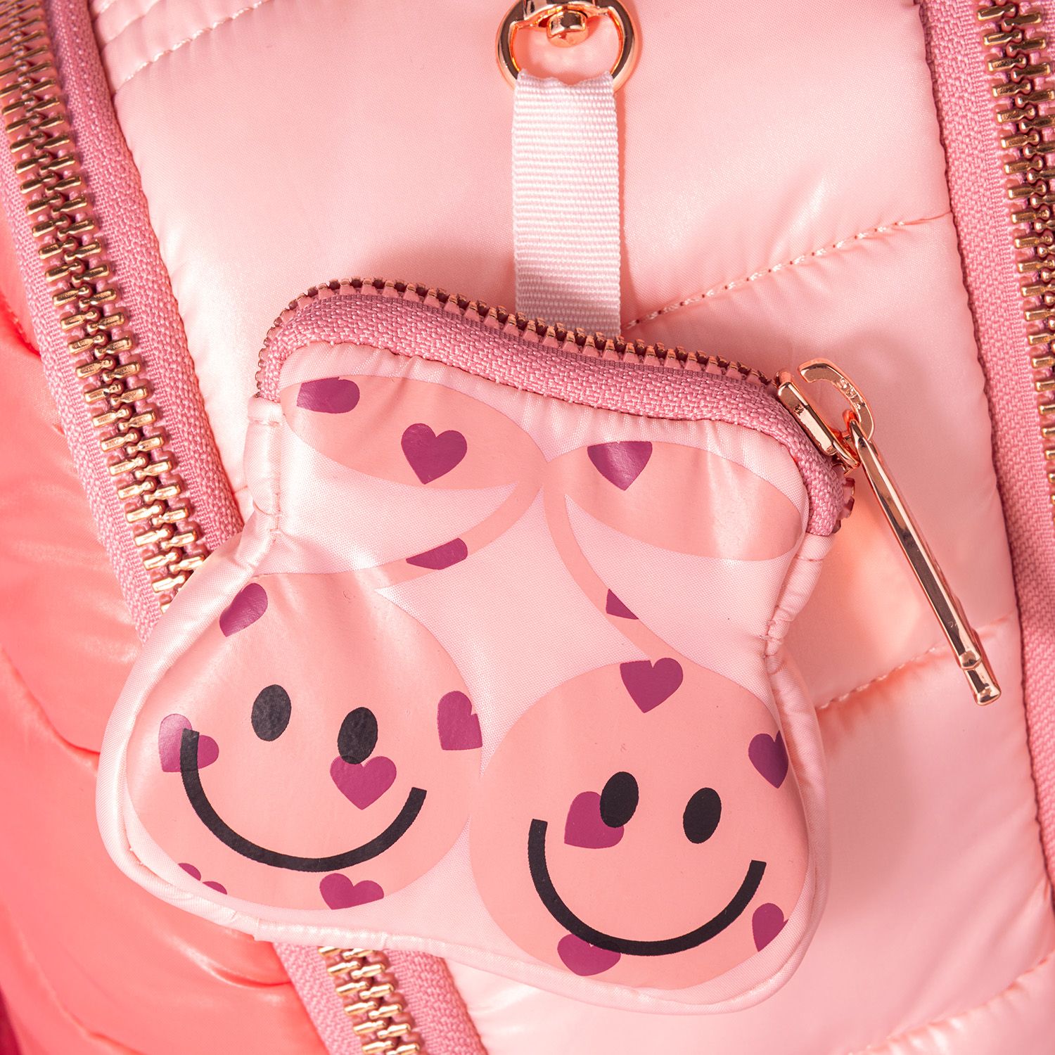 Jeune Premier Puffer Pink Backpack Ralphie 254886 roze