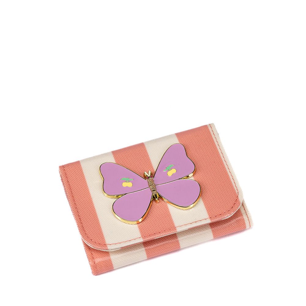 Jeune Premier Butterfly Stripe Wallet 254922 roze